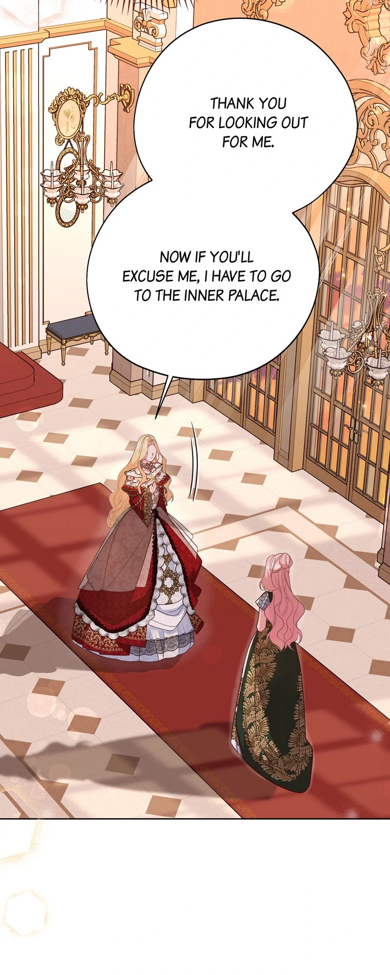 Before the Real Heroine Steps In Chapter 75 - page 21