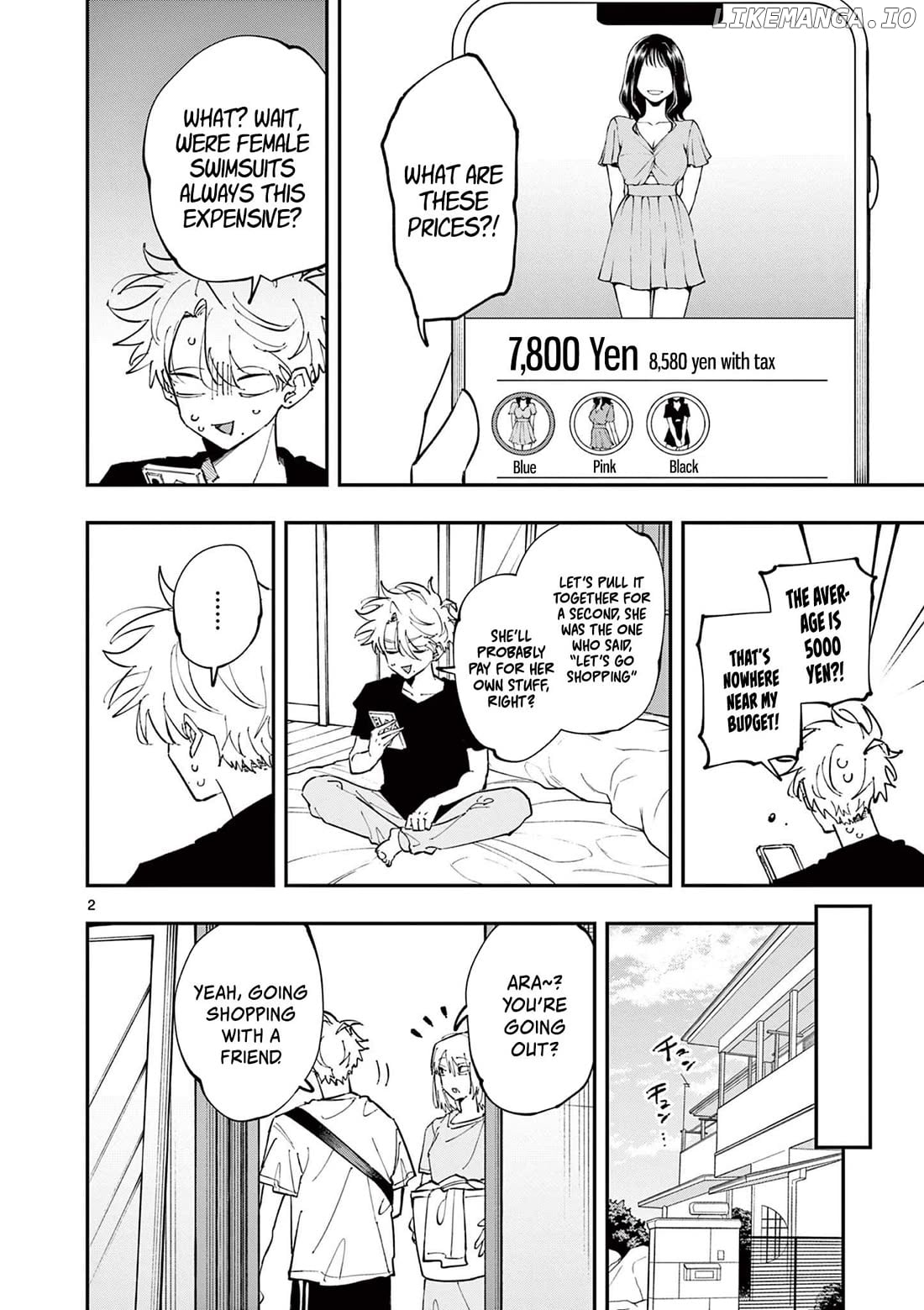 The Person Sitting Next to Me Looking at Me with Perverted Eyes Chapter 61 - page 2