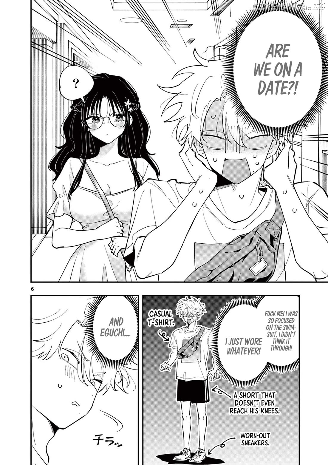 The Person Sitting Next to Me Looking at Me with Perverted Eyes Chapter 61 - page 6