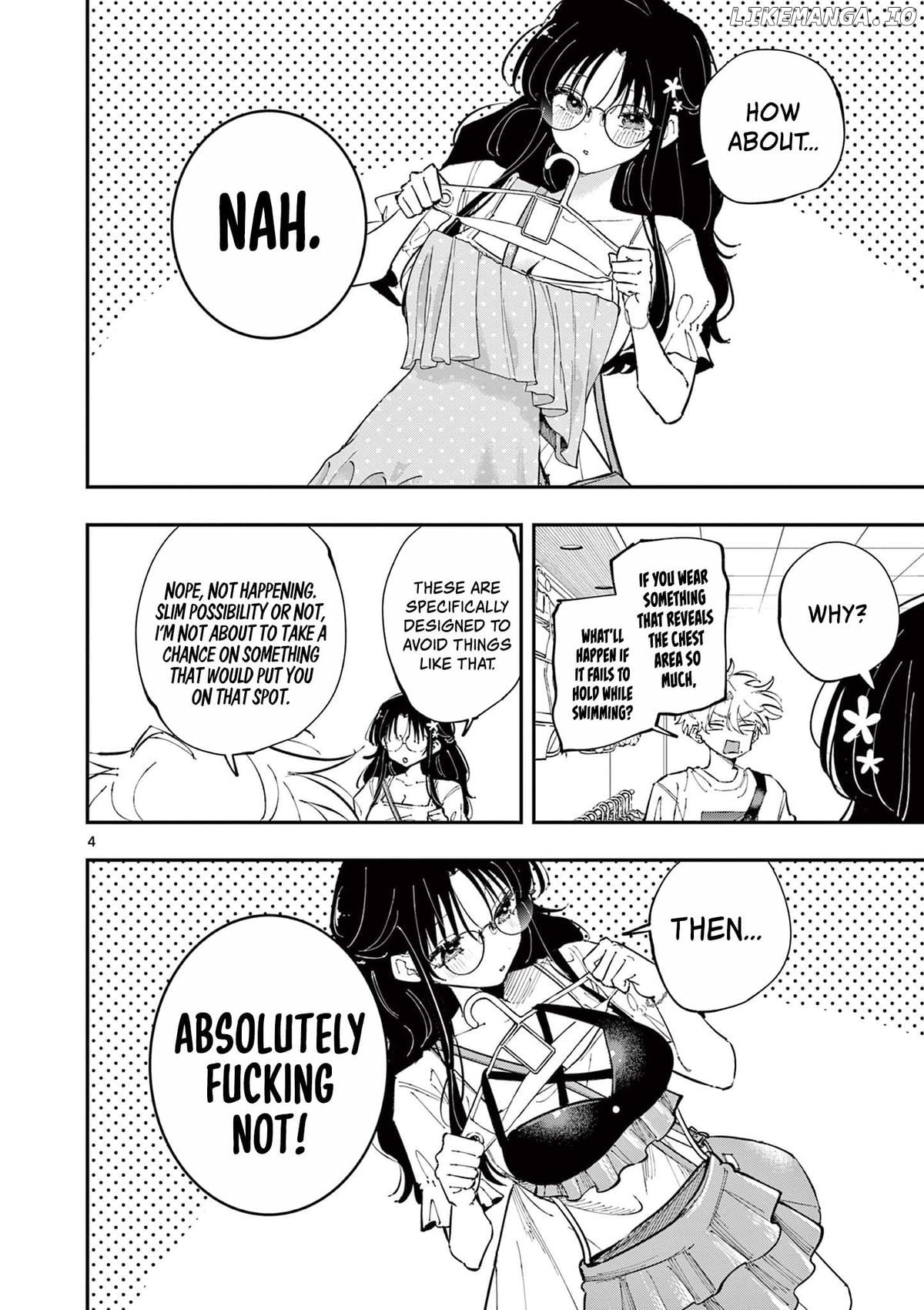The Person Sitting Next to Me Looking at Me with Perverted Eyes Chapter 62 - page 4