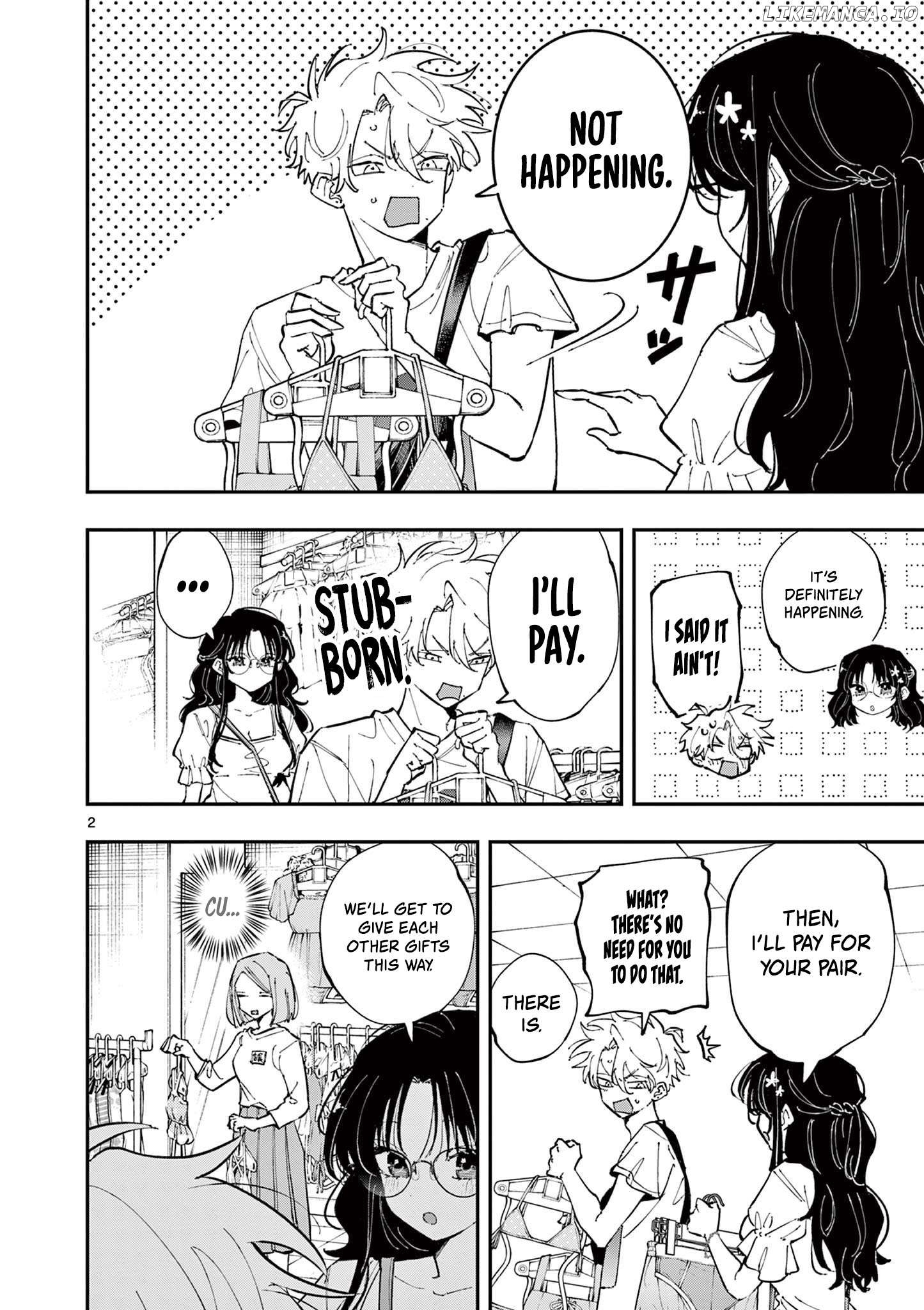 The Person Sitting Next to Me Looking at Me with Perverted Eyes Chapter 64 - page 2