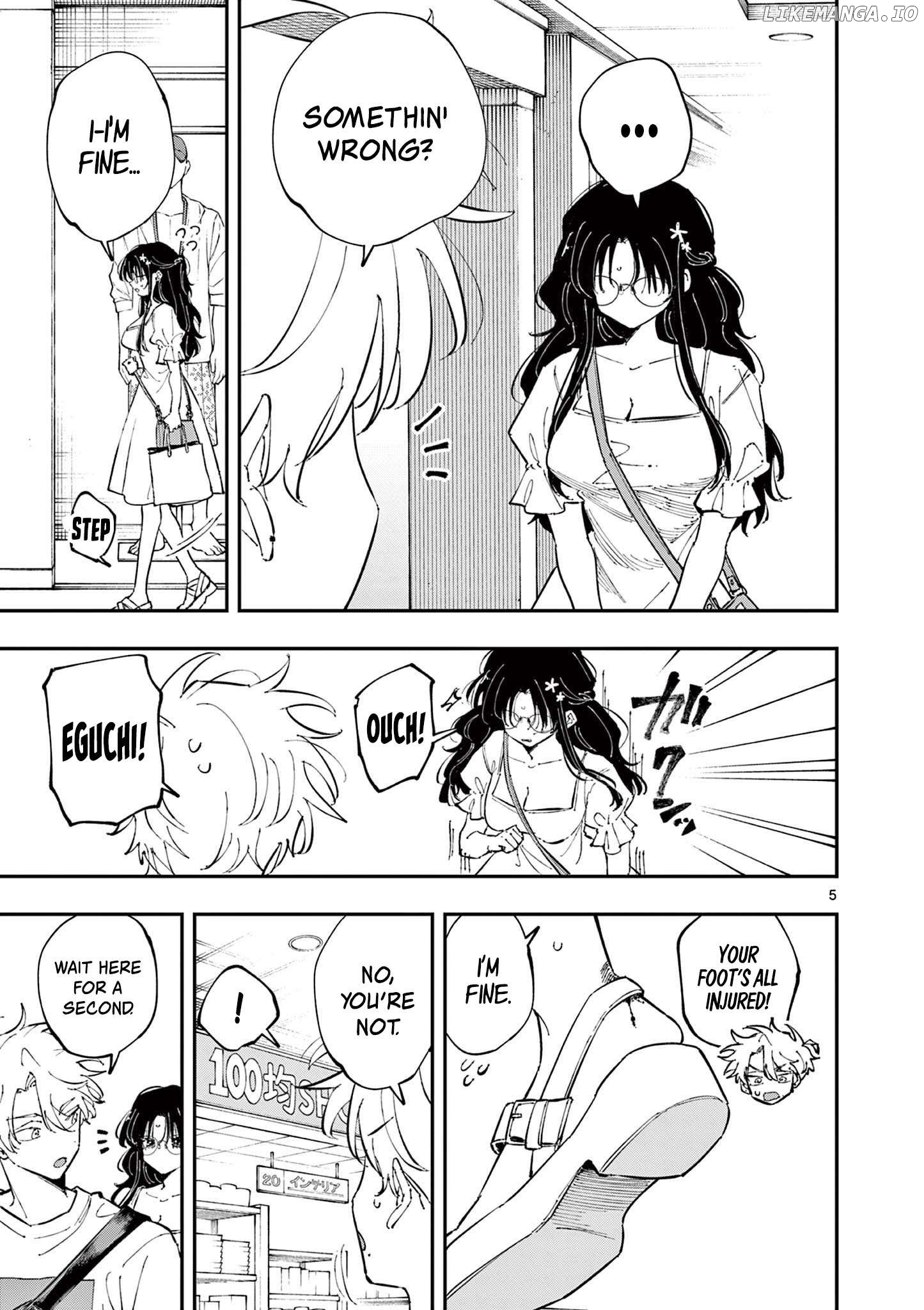 The Person Sitting Next to Me Looking at Me with Perverted Eyes Chapter 64 - page 5