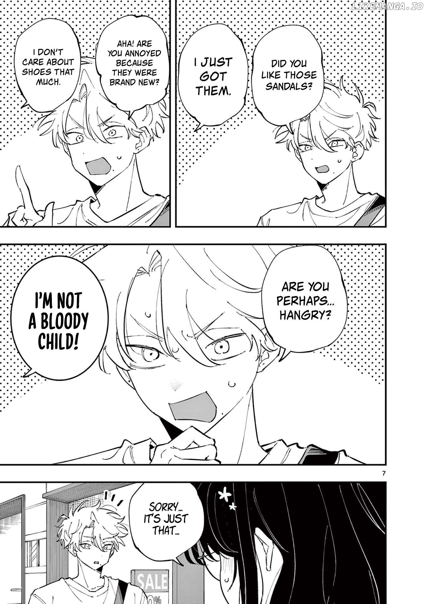 The Person Sitting Next to Me Looking at Me with Perverted Eyes Chapter 64 - page 7