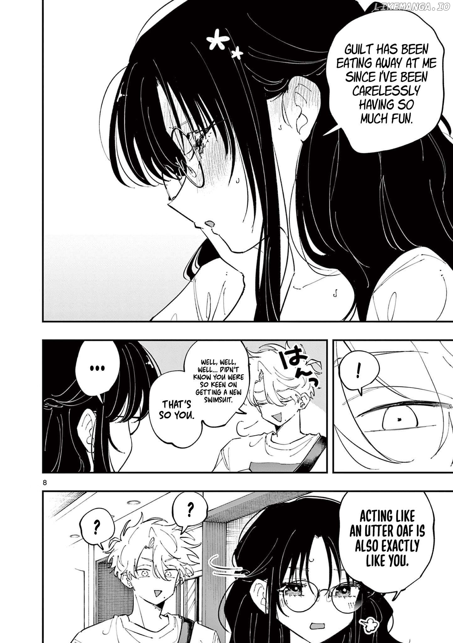 The Person Sitting Next to Me Looking at Me with Perverted Eyes Chapter 64 - page 8