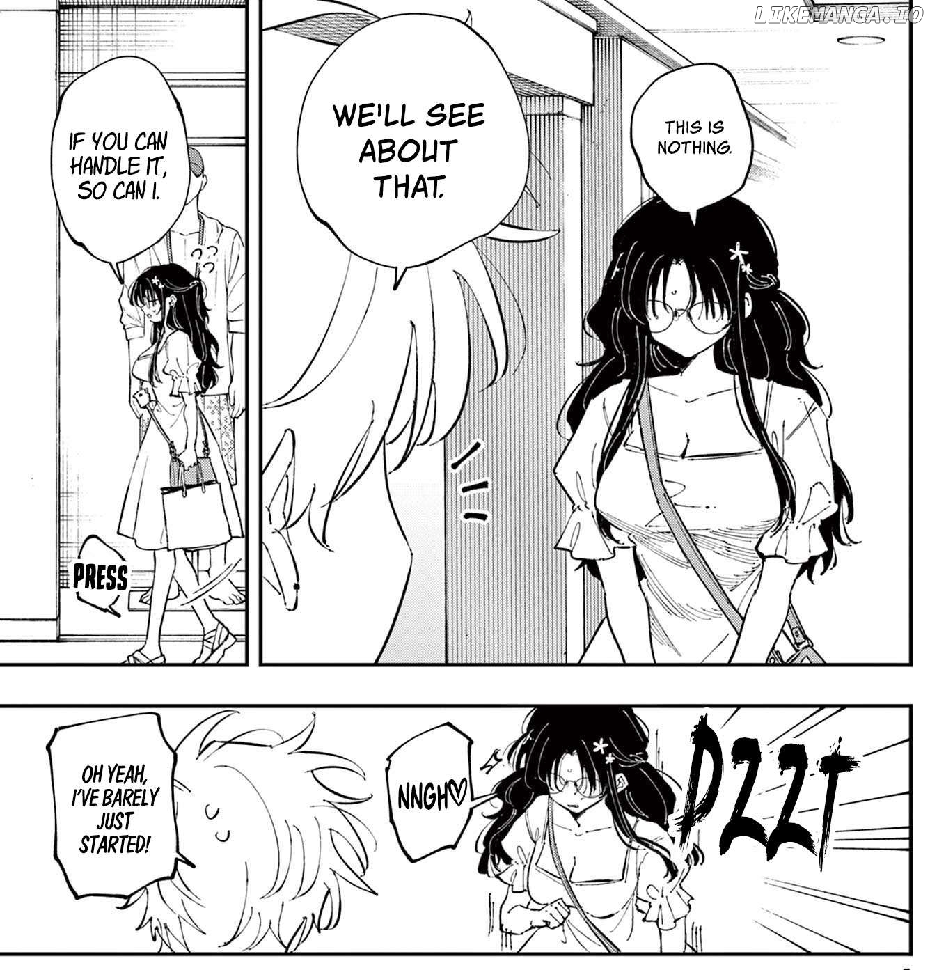The Person Sitting Next to Me Looking at Me with Perverted Eyes Chapter 64 - page 9
