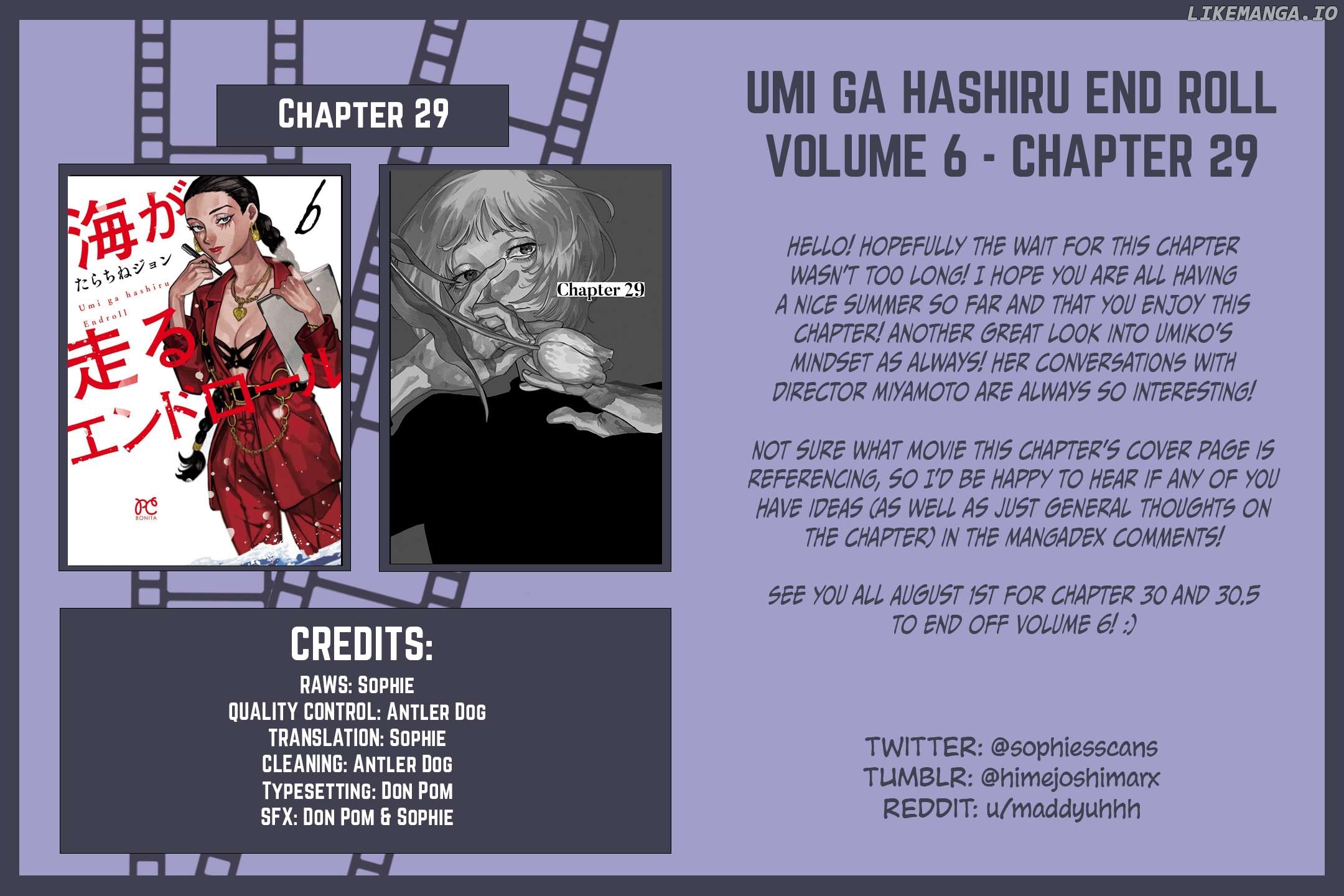 Umi Ga Hashiru End Roll Chapter 29 - page 30