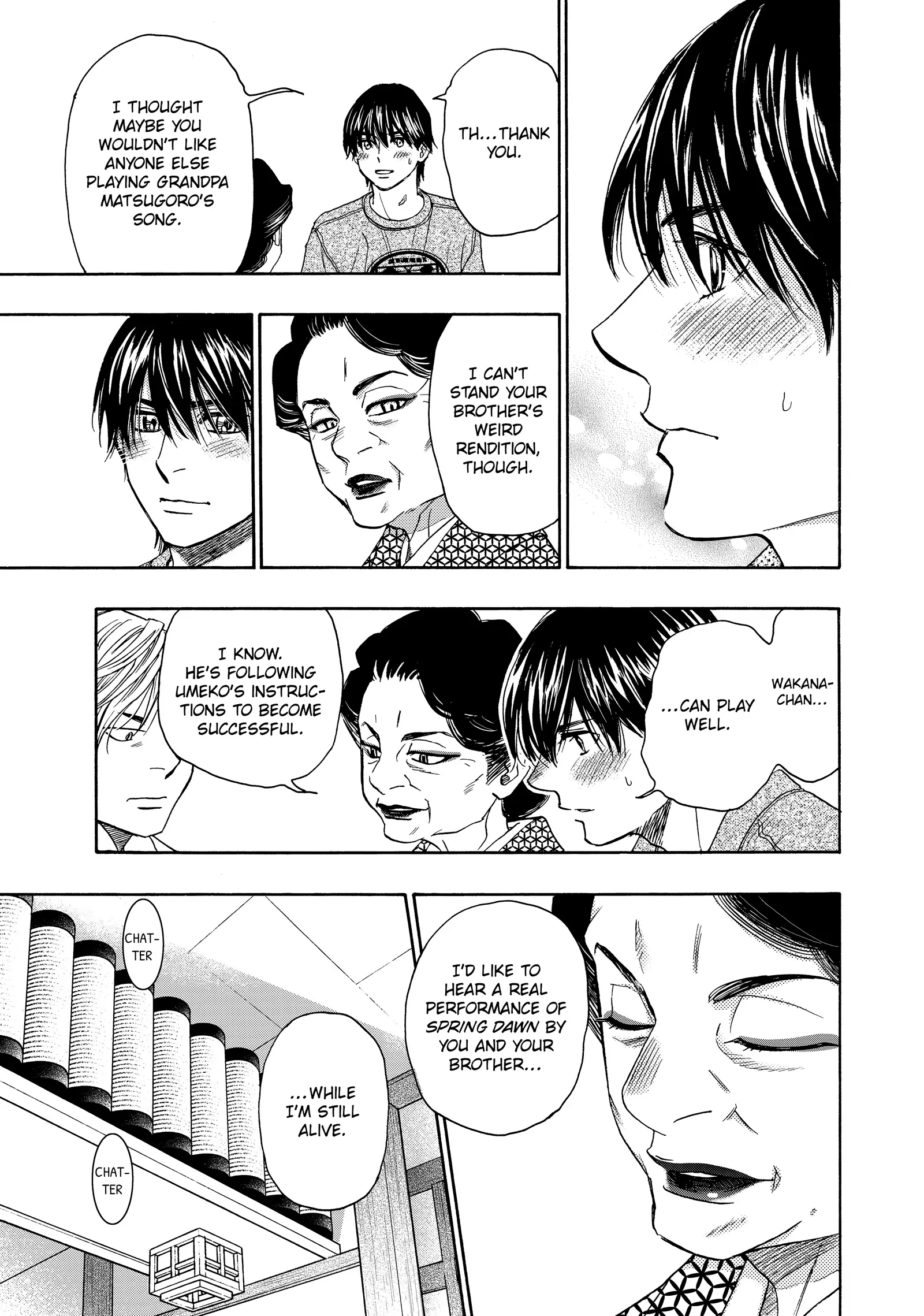 Mashiro No Oto Chapter 117 - page 22