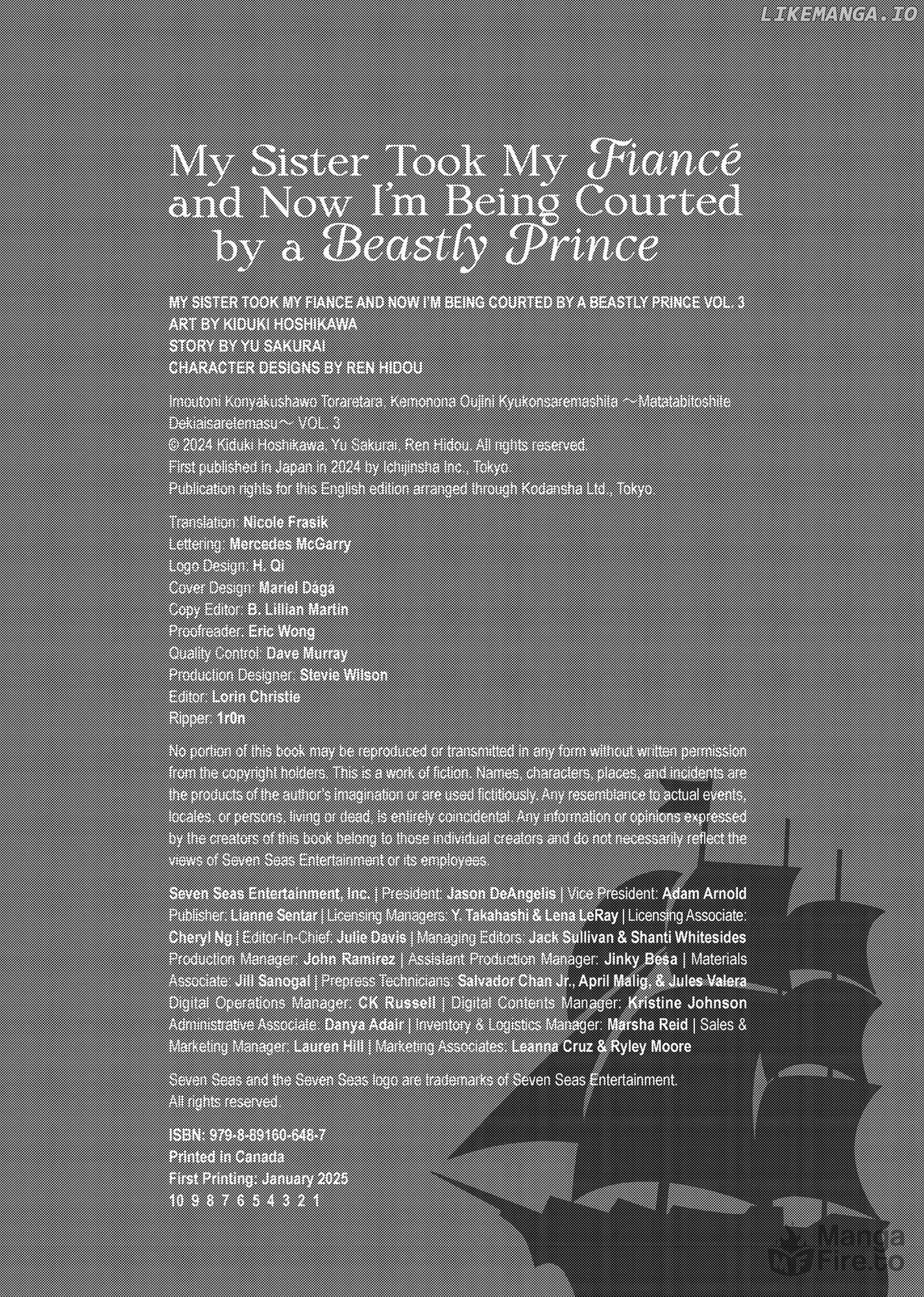 My Sister Took My Fiancé and Now I'm Being Courted by a Beastly Prince Chapter 20.5 - page 5