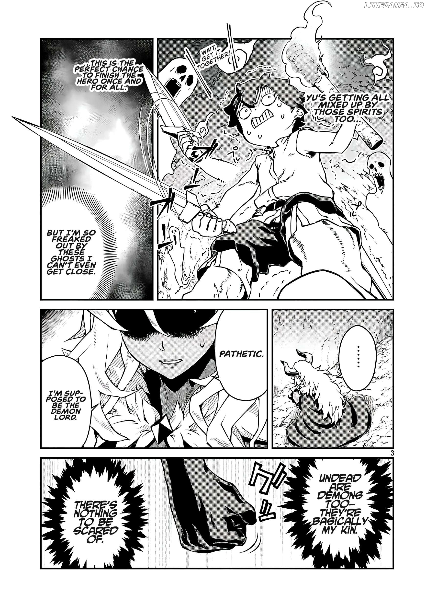 Onnamaou-Sama Wa Yuusha-Kun O Taosenai. Chapter 21 - page 4