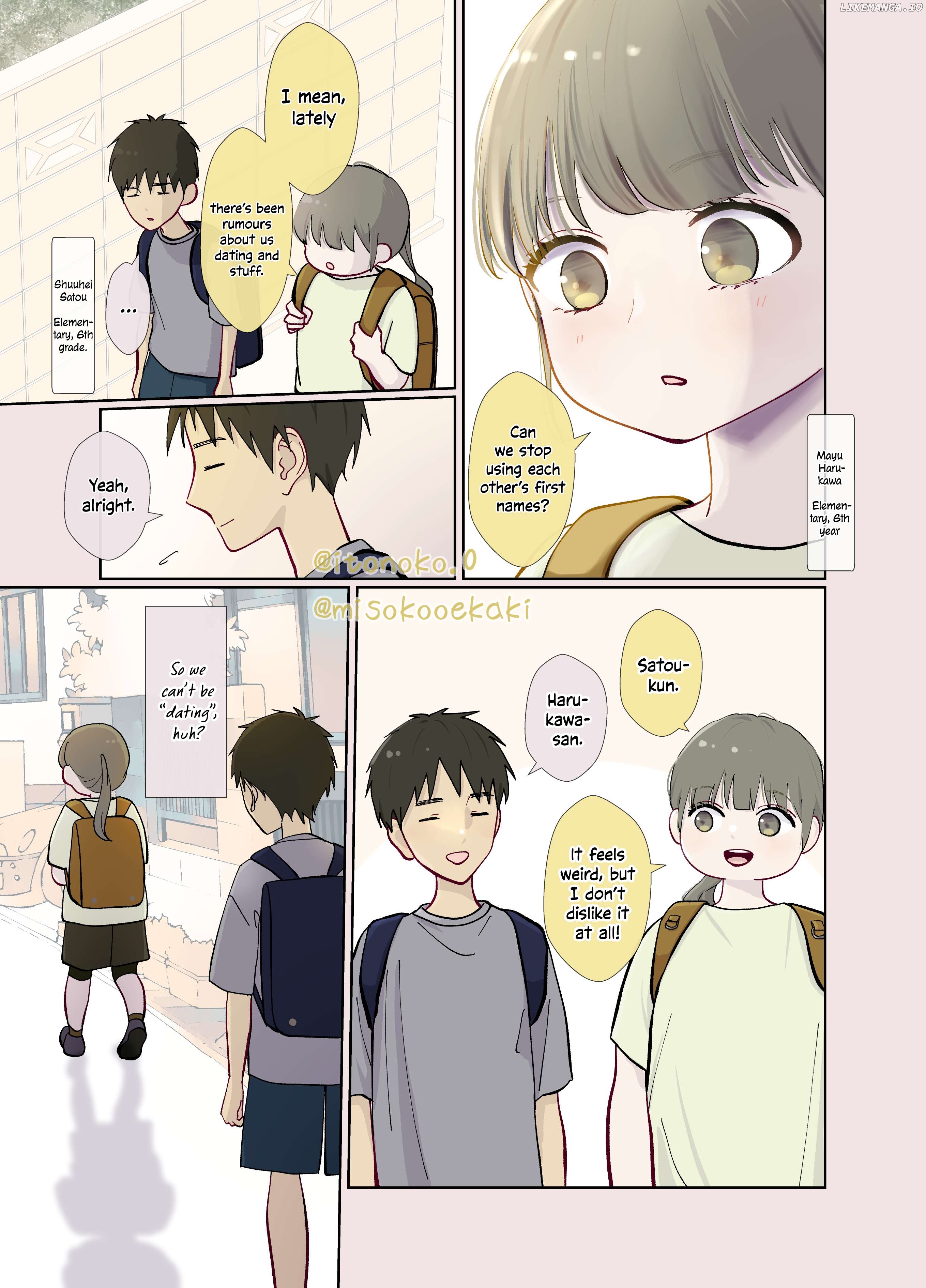 3-Gumi no Osananajimi Chapter 14 - page 1