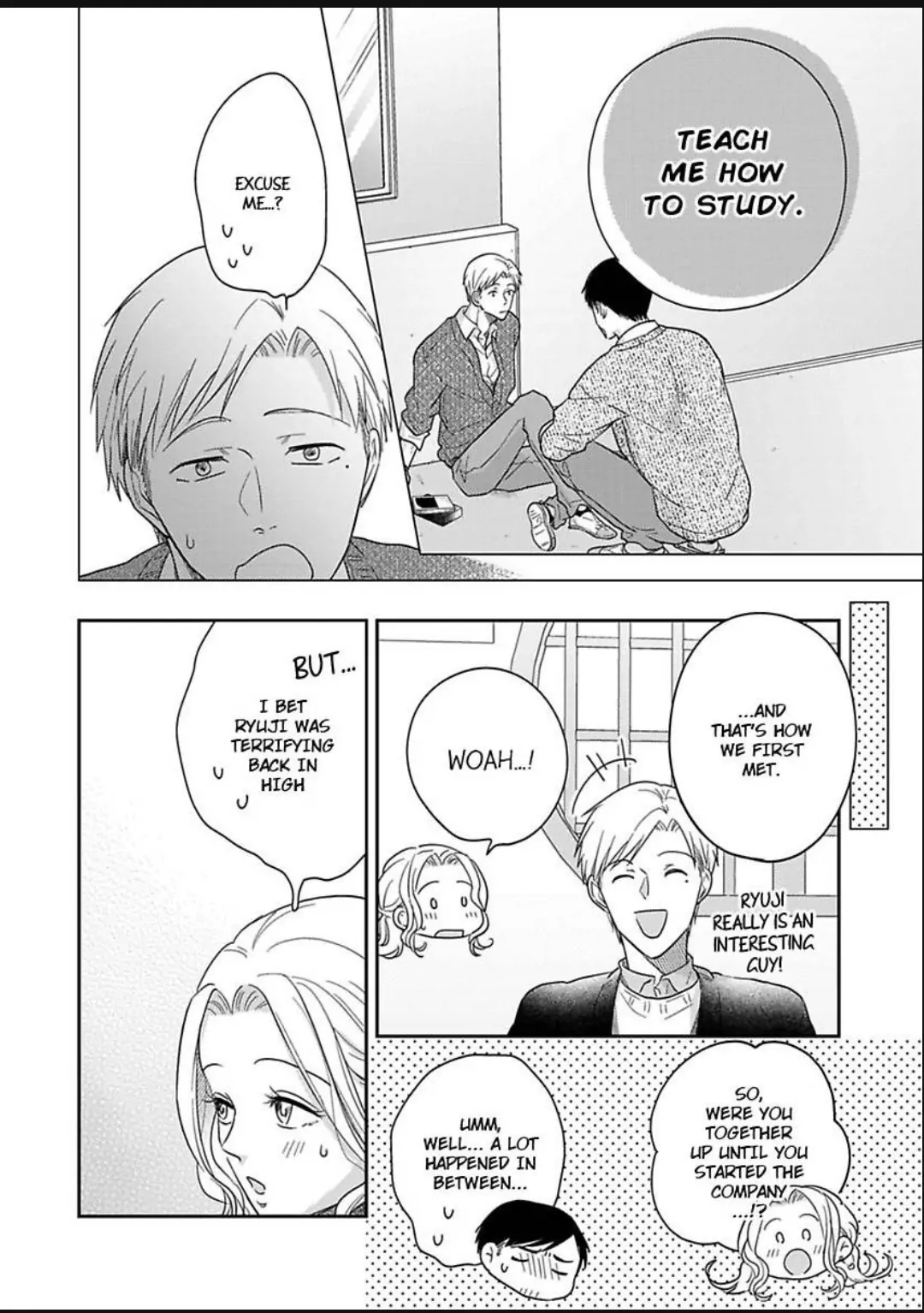 Junjou Gal to Oomono Shachou Chapter 23 - page 24