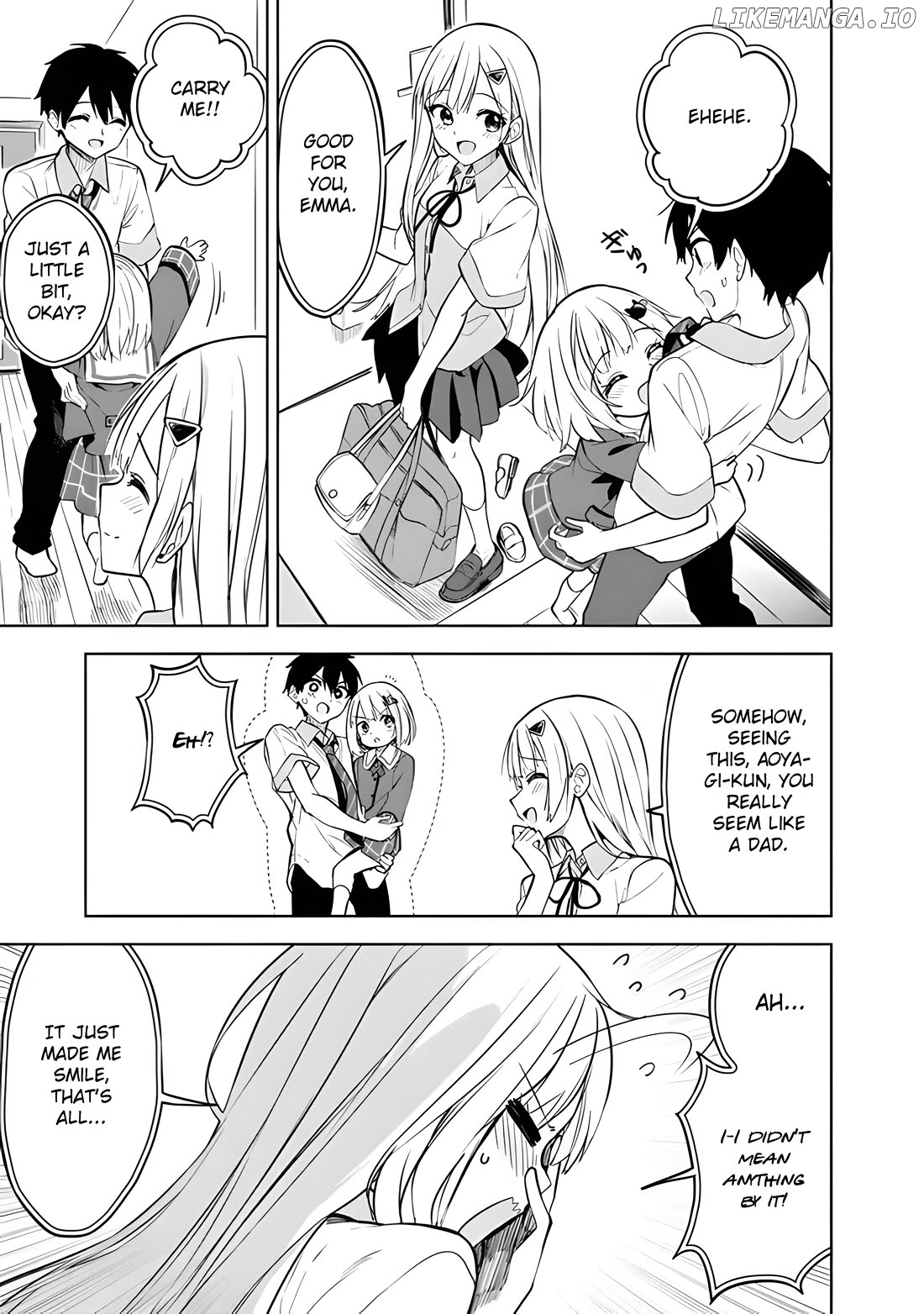 Maigo ni Natteita Youjo wo Tasuketara, Otonari ni Sumu Bishoujo Ryuugakusei ga Ie ni Asobi ni Kuru You ni Natta Ken Nitsuite Chapter 15 - page 10