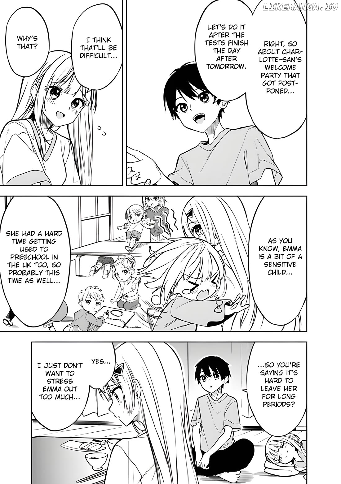 Maigo ni Natteita Youjo wo Tasuketara, Otonari ni Sumu Bishoujo Ryuugakusei ga Ie ni Asobi ni Kuru You ni Natta Ken Nitsuite Chapter 15 - page 6