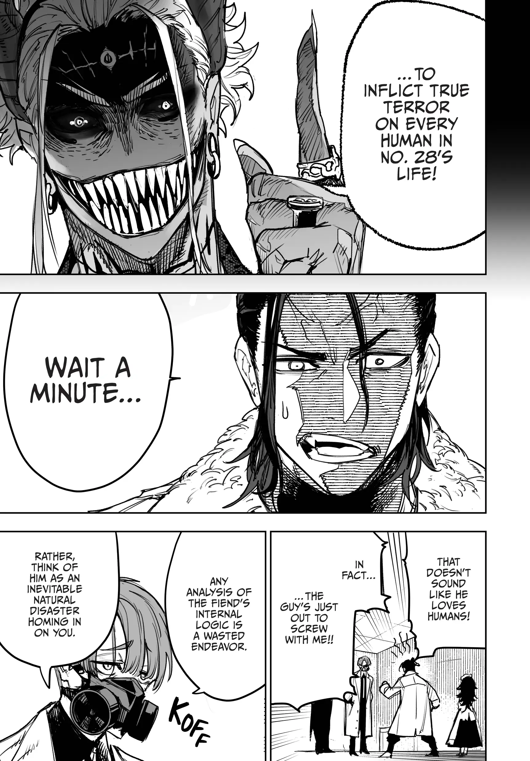 Tokyo Kaijin Rhapsody Chapter 4 - page 17