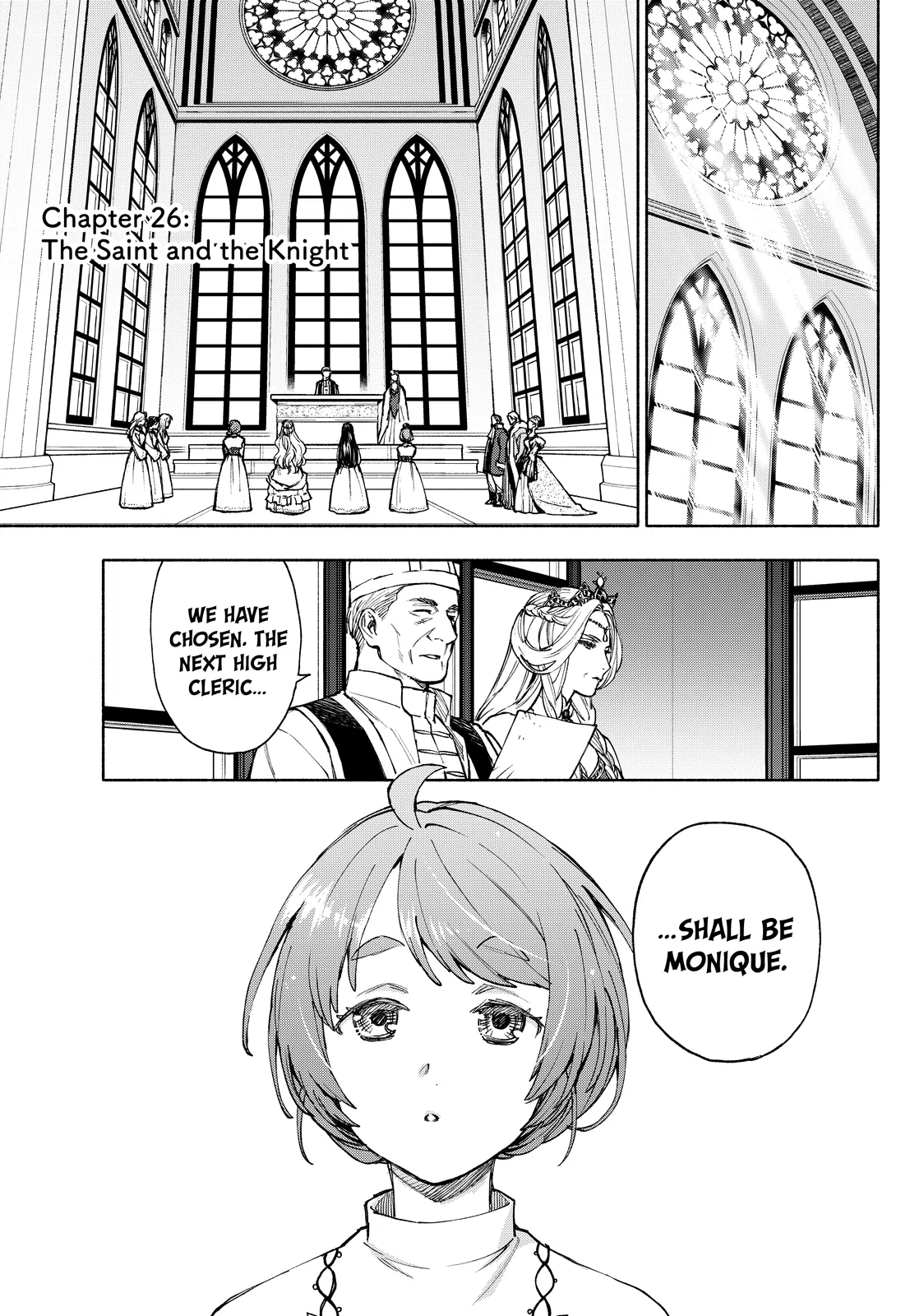 Seijo ni Uso wa Tsuujinai Chapter 26.1 - page 1