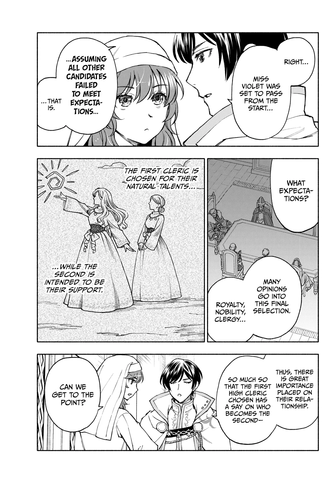 Seijo ni Uso wa Tsuujinai Chapter 26.1 - page 13
