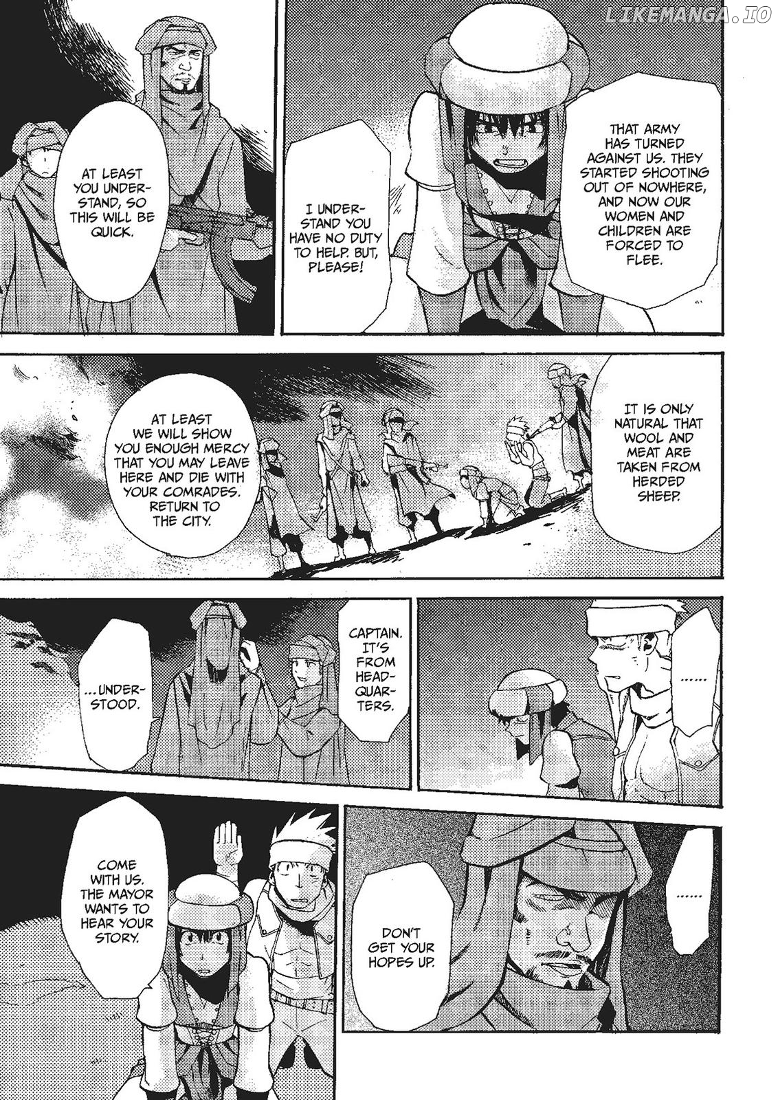 Mushikago no Cagaster Chapter 18 - page 56