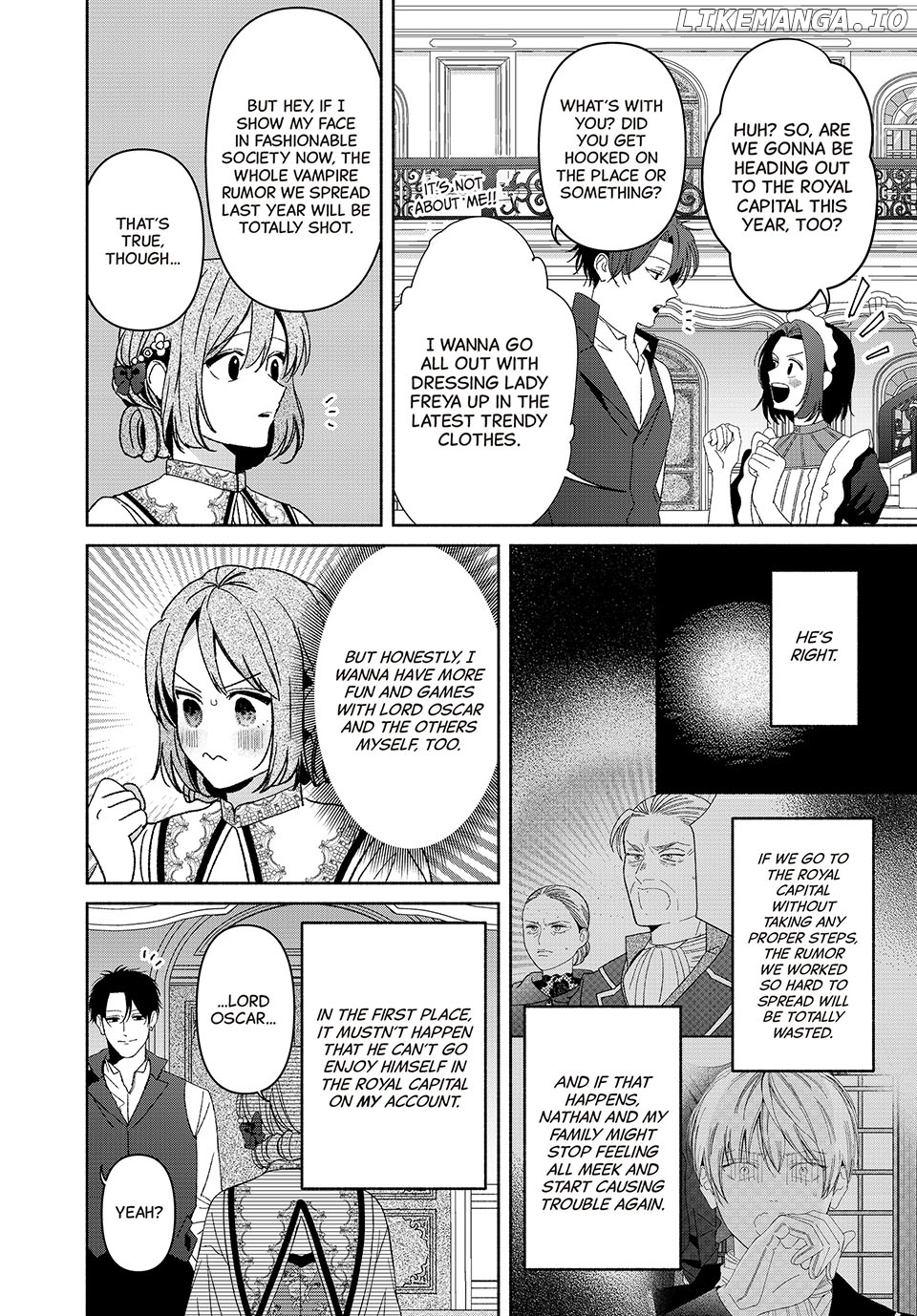 Moto Konyakusha kara Nigeru tame Kyūketsu Hakushaku ni Koibito no Furi wo Onegai Shitara, Naze ka Dekiai Mōdo ni Narimashita Chapter 21.5 - page 14