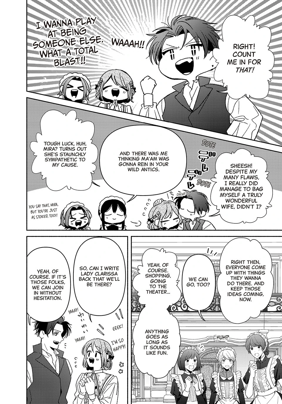 Moto Konyakusha kara Nigeru tame Kyūketsu Hakushaku ni Koibito no Furi wo Onegai Shitara, Naze ka Dekiai Mōdo ni Narimashita Chapter 21.5 - page 16