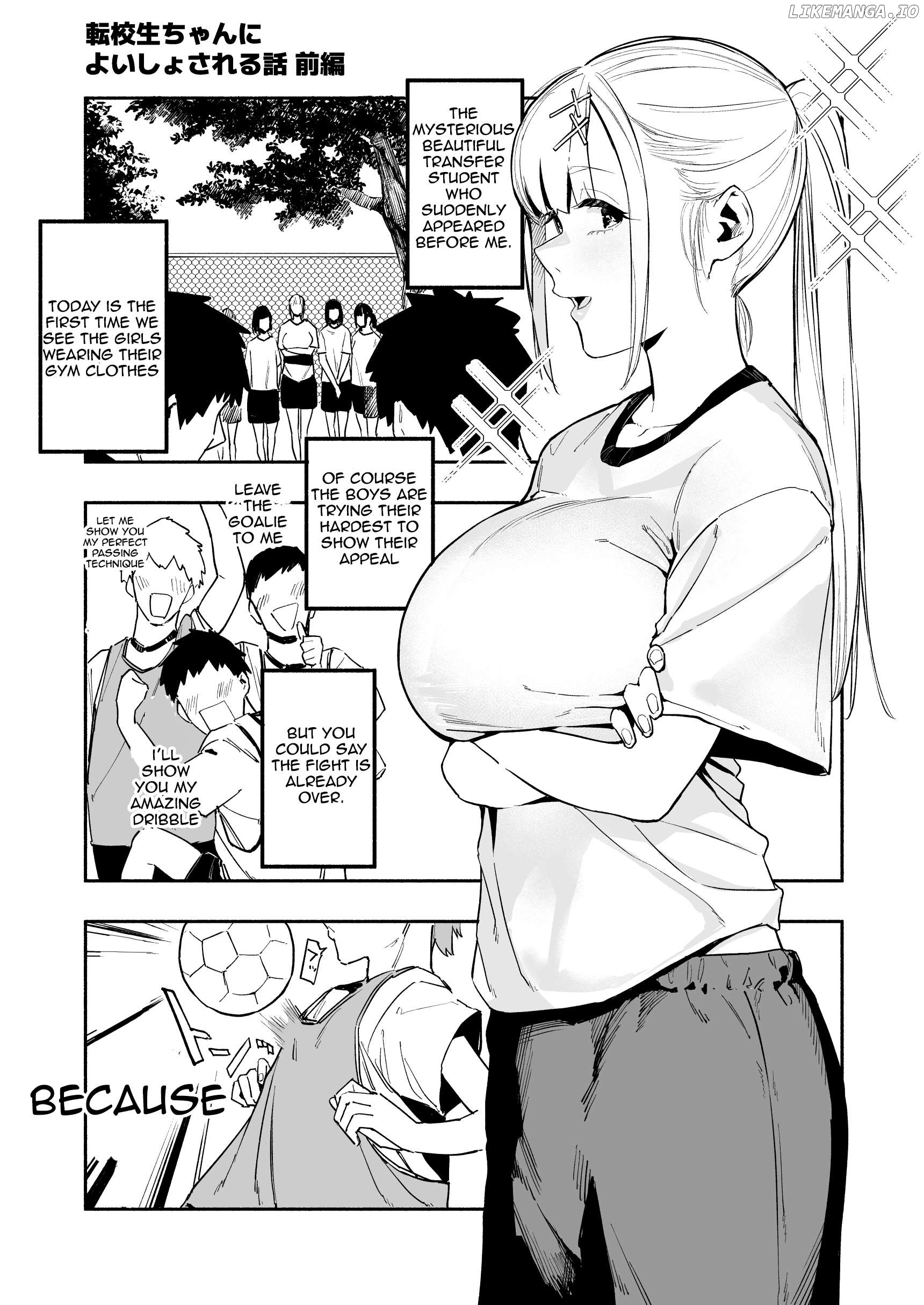The Angelic Yet Devilish Transfer Student With Big Tits Chapter 16 - page 1