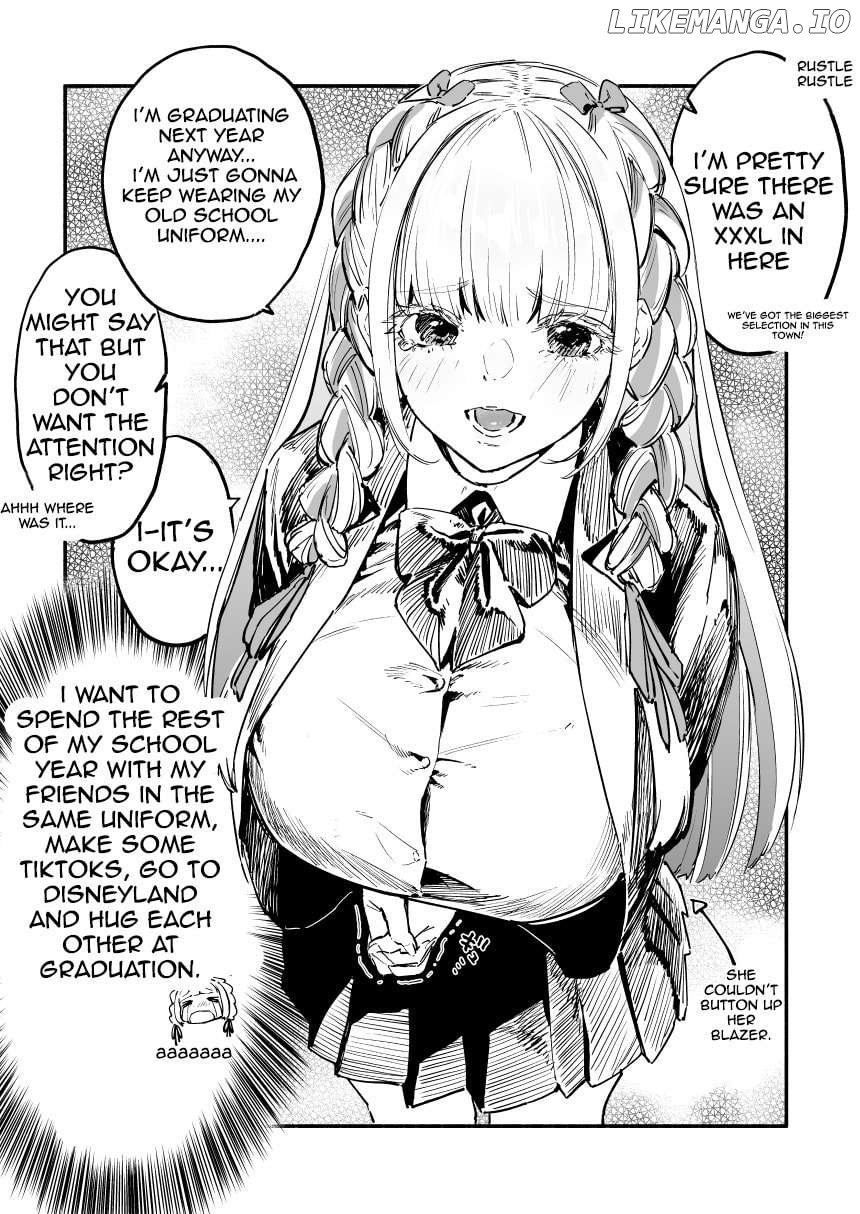 The Angelic Yet Devilish Transfer Student With Big Tits Chapter 16.5 - page 2