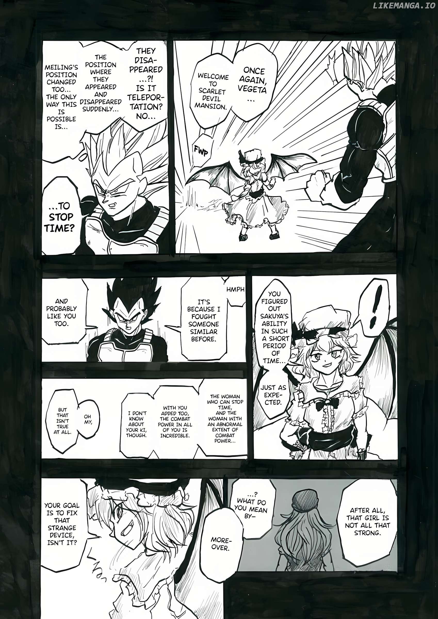 Touhou & Dragon Ball Z - EAST VEGETA (Doujinshi) Chapter 8 - page 4