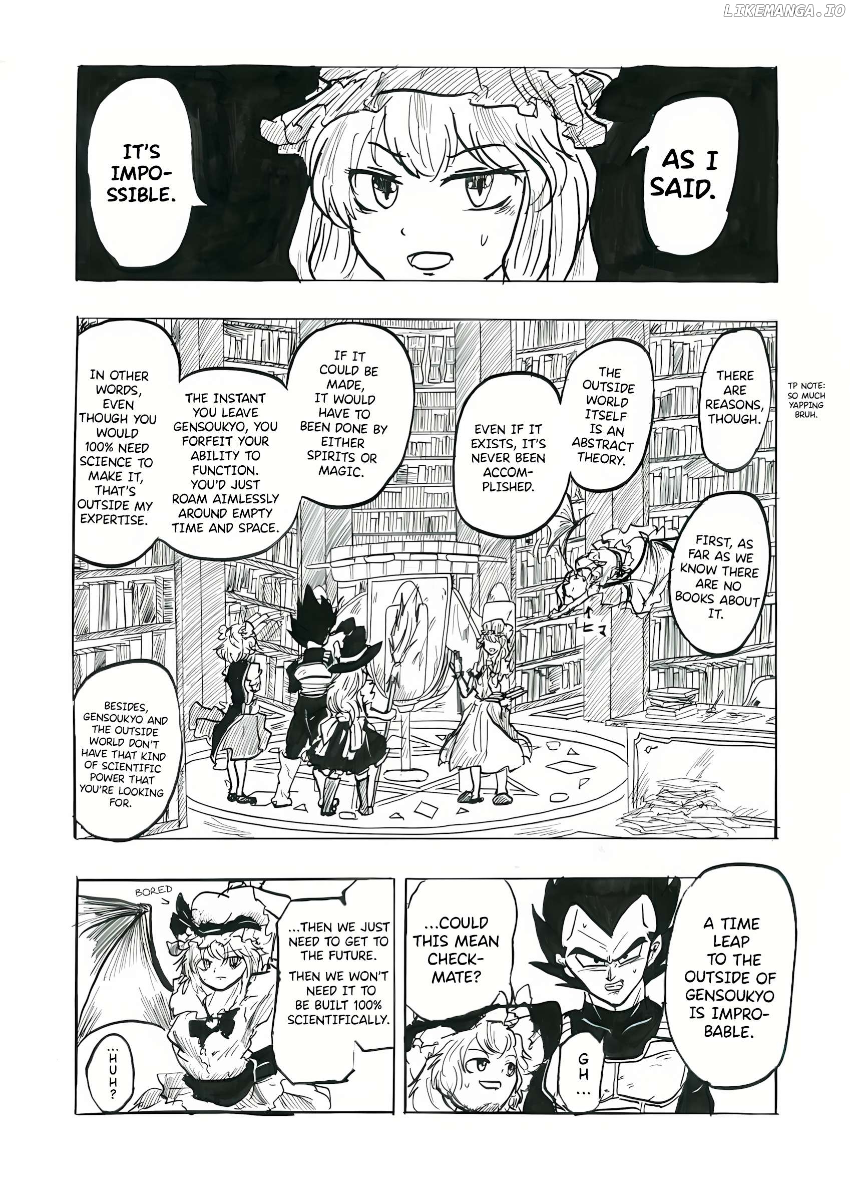 Touhou & Dragon Ball Z - EAST VEGETA (Doujinshi) Chapter 8 - page 5
