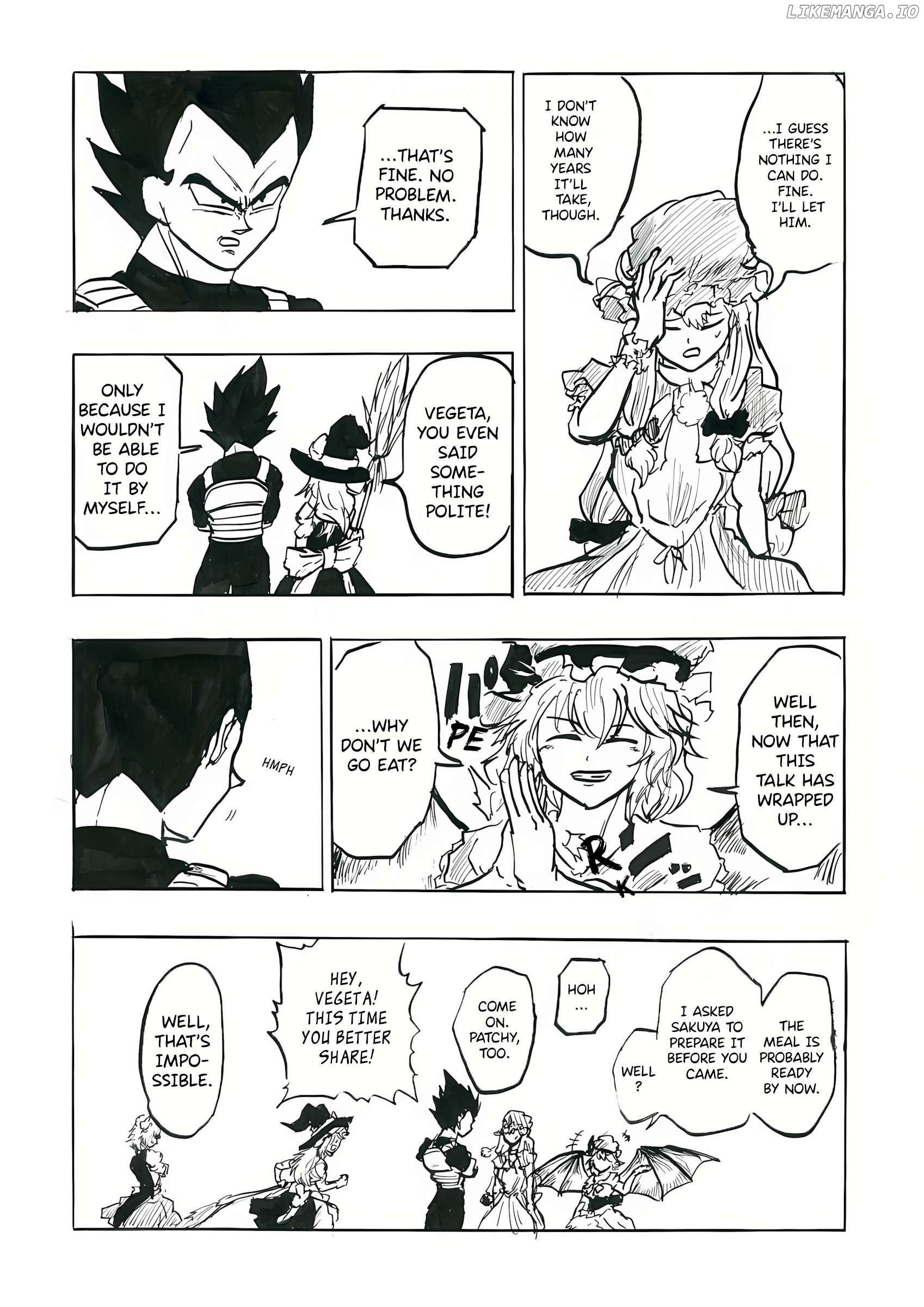 Touhou & Dragon Ball Z - EAST VEGETA (Doujinshi) Chapter 8 - page 7