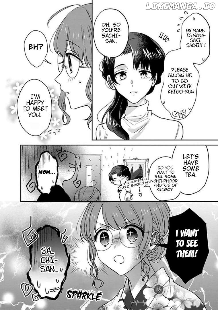 Scary Face High Schooler and Miss Plain Jane Chapter 24 - page 4