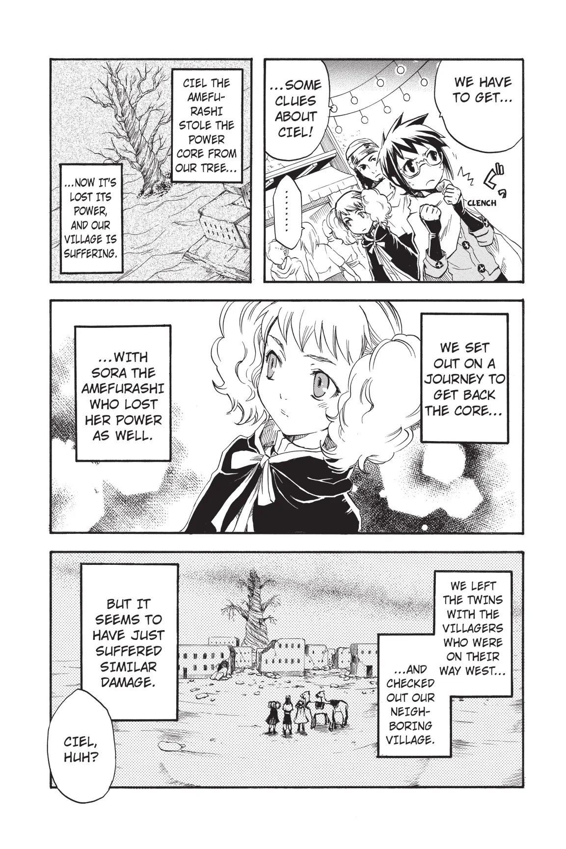 Amefurashi: The Rain Goddess Chapter 7 - page 14