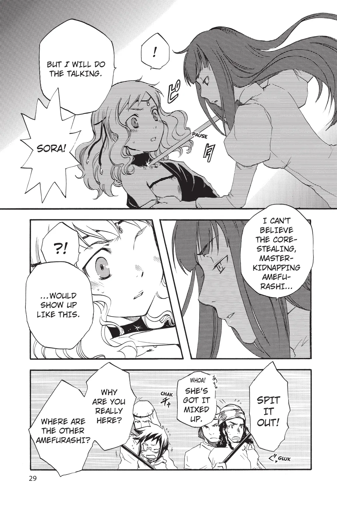 Amefurashi: The Rain Goddess Chapter 7 - page 34