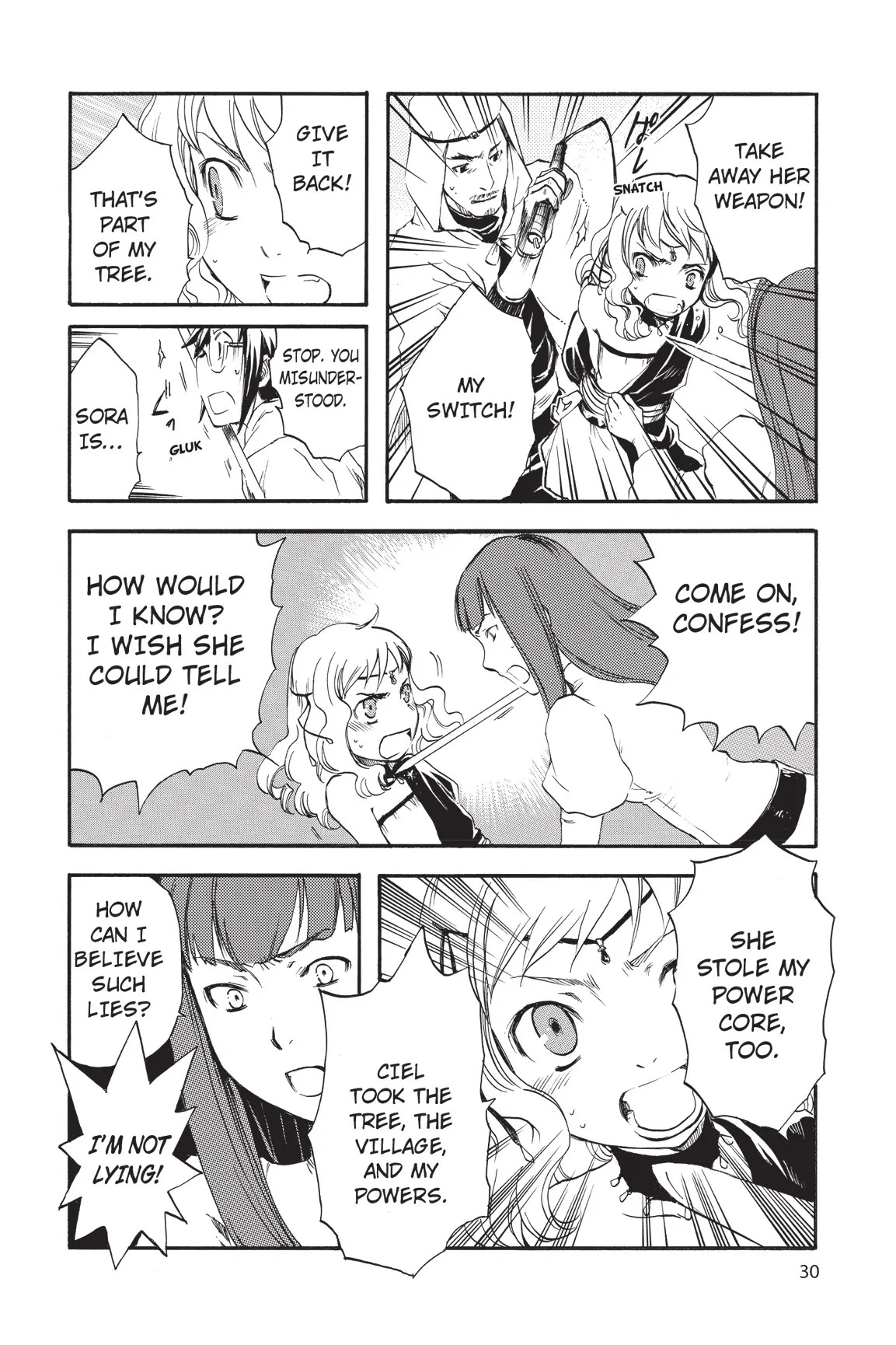 Amefurashi: The Rain Goddess Chapter 7 - page 35