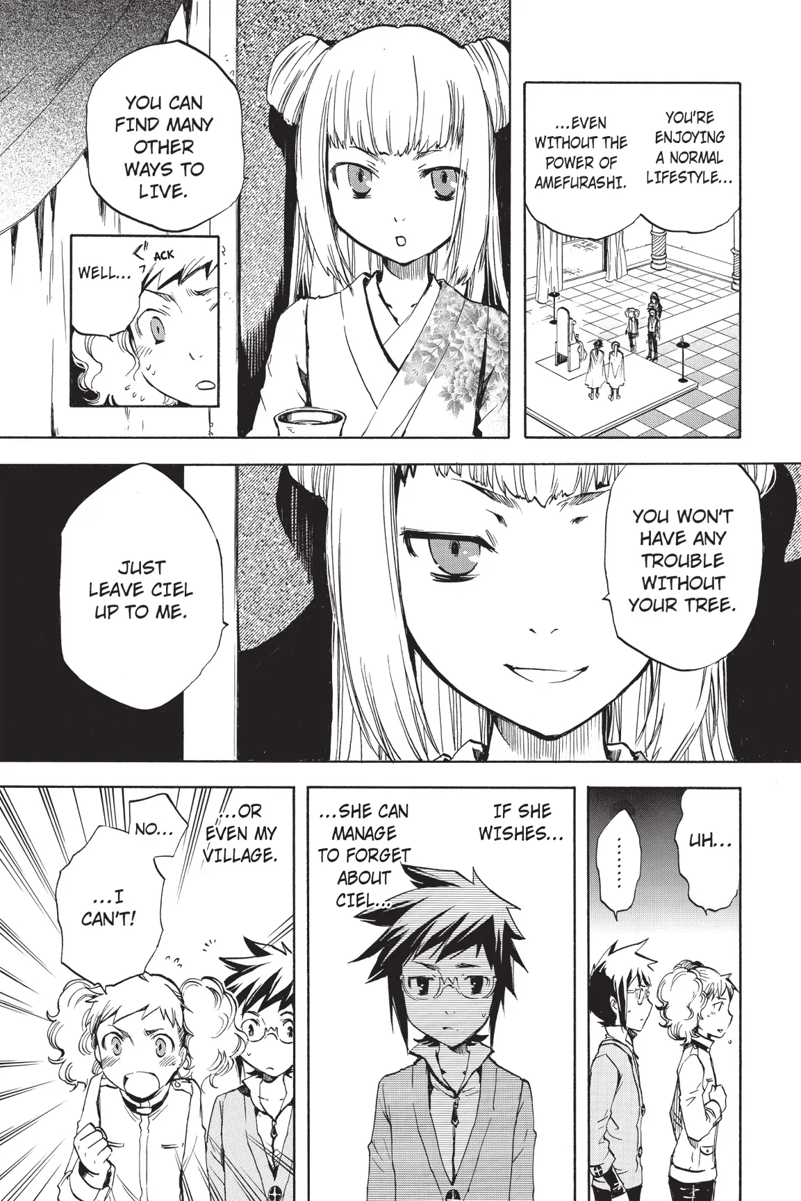 Amefurashi: The Rain Goddess Chapter 9 - page 7