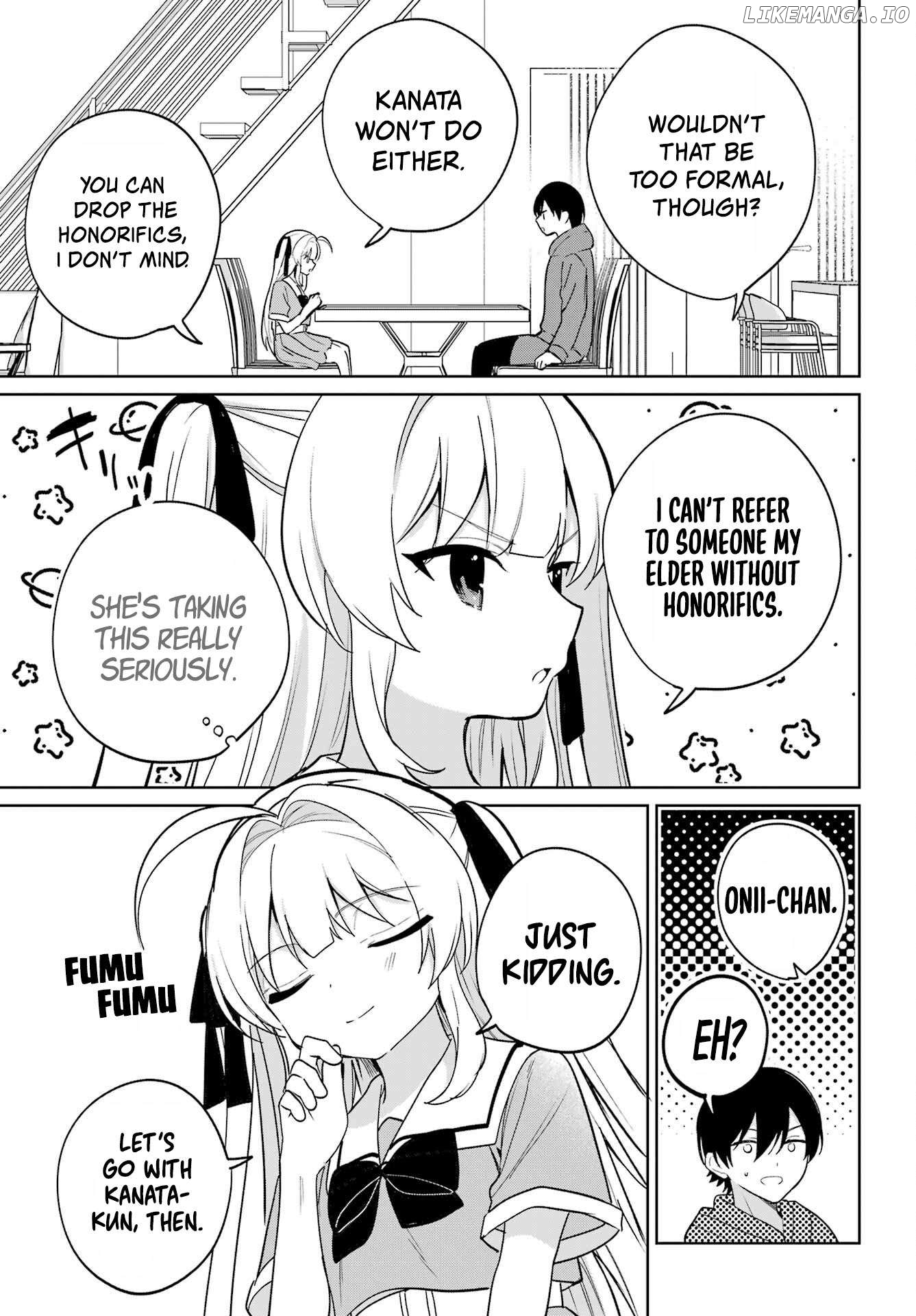 Remote Jugyou ni Nattara Class 1 no Bishoujo to Doukyo Suru Koto ni Natta Chapter 15 - page 3