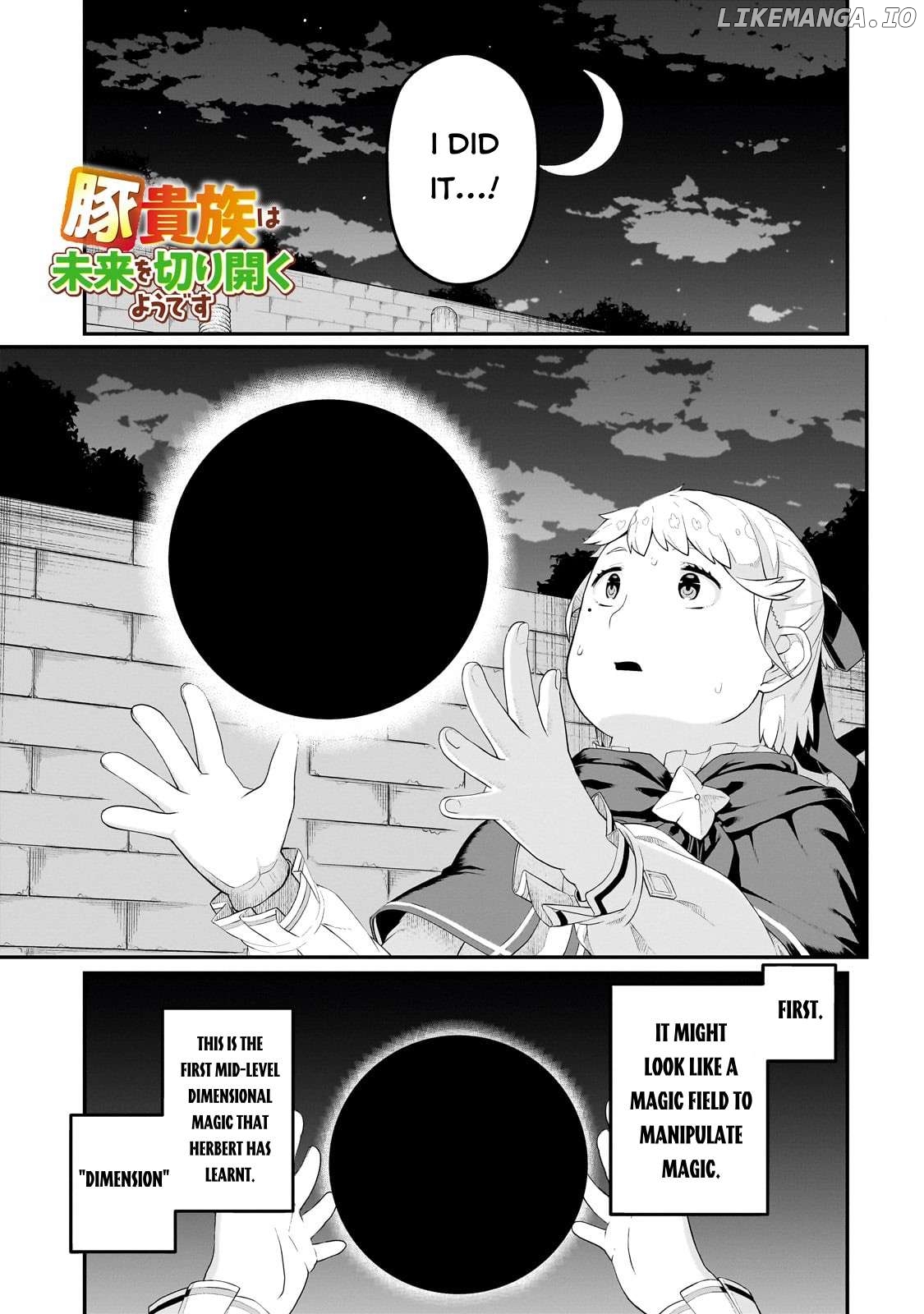 Buta Kizoku wa Mirai wo Kiri Hiraku you desu Chapter 10 - page 2