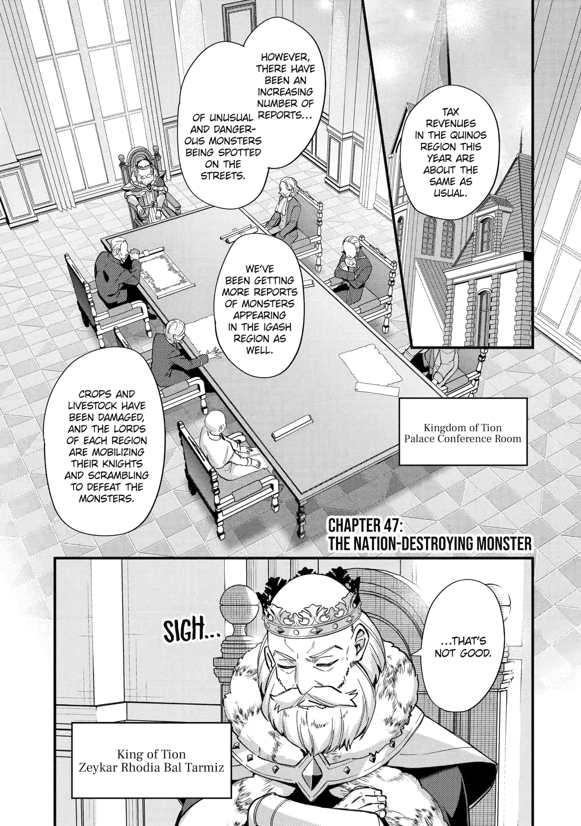 A Boy Who Has Been Reincarnated Twice Spends Peacefully as an S-Rank Adventurer, ~ I who was a Sage and a Hero of Previous World, Will Live in Peacefullness in the Next World~ Chapter 47 - page 1