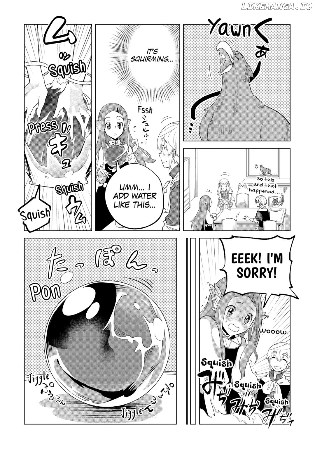 Mofumofu to Isekai Slow Life o Mezashimasu Chapter 35 - page 14