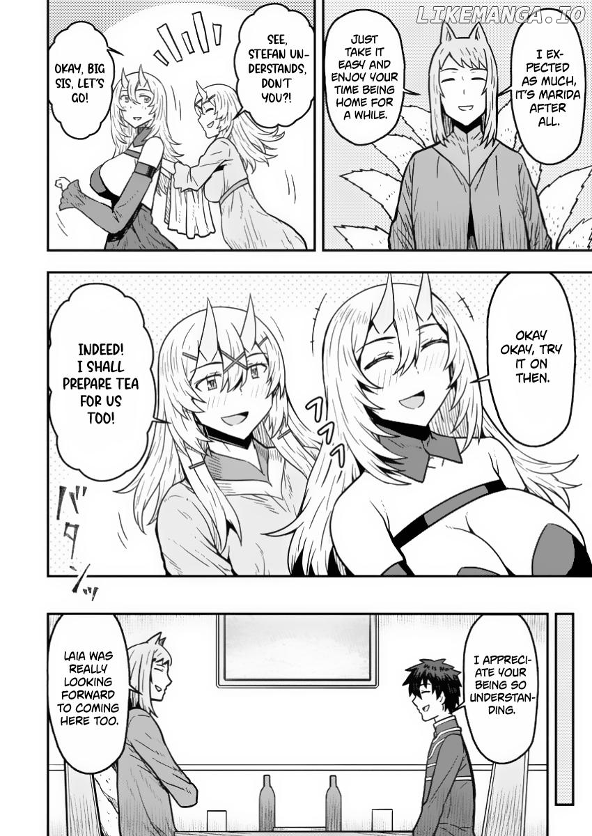 Isekai Saikyou no Yome desu ga, Yoru no Tatakai wa Ore no Hou ga Tsuyoi You desu ~Chiryaku o Ikashite Nariagaru Harem Senki~ Chapter 21 - page 13
