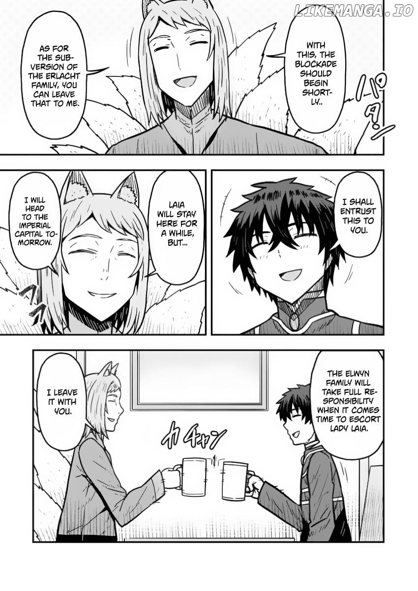 Isekai Saikyou no Yome desu ga, Yoru no Tatakai wa Ore no Hou ga Tsuyoi You desu ~Chiryaku o Ikashite Nariagaru Harem Senki~ Chapter 21 - page 20