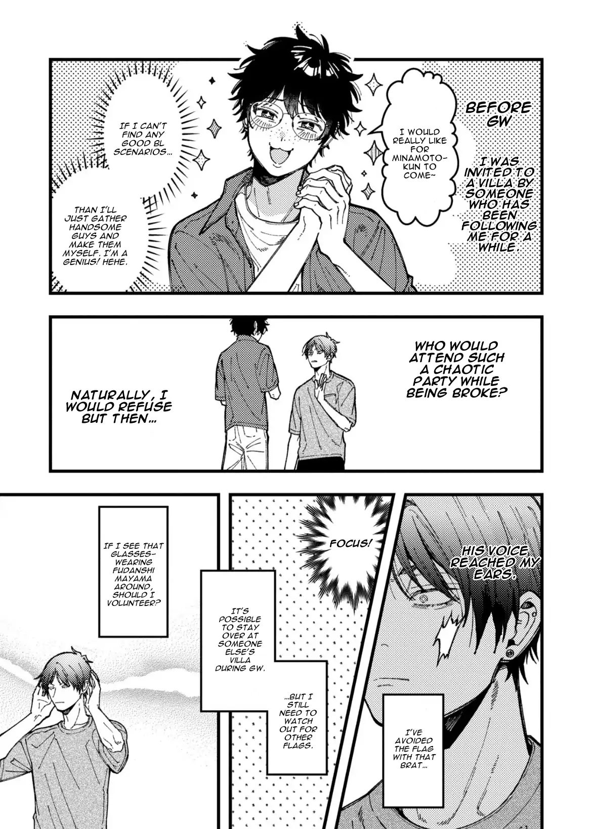 A World Where Everything Definitely Becomes BL vs. The Man Who Definitely Doesn't Want To Be In A BL Chapter 91 - page 1