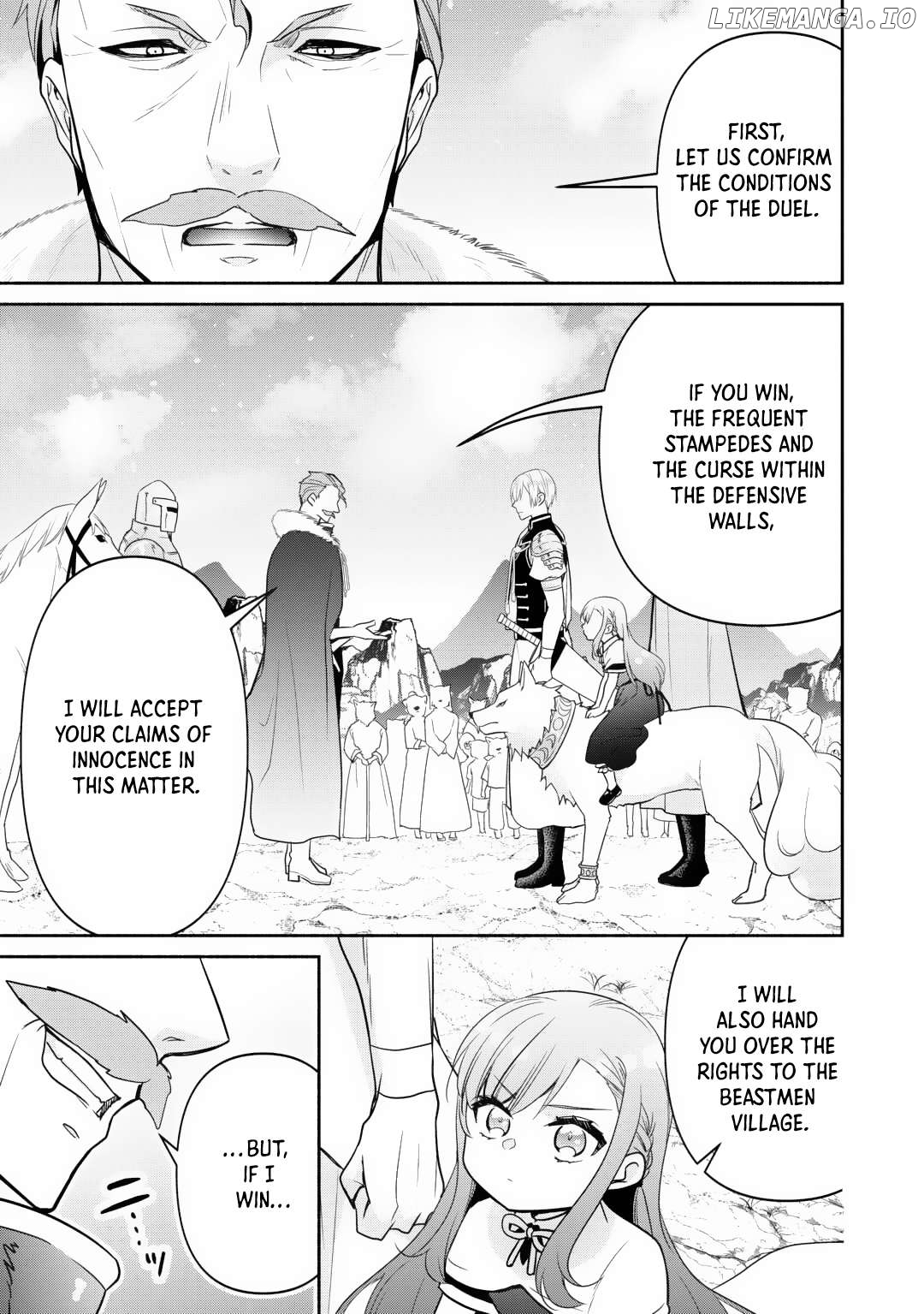 Tensei Youjo. Kamikemono to Ouji to, Saikyou no Ojisan Youhei-dan no Naka de Ikiru. Chapter 22 - page 2