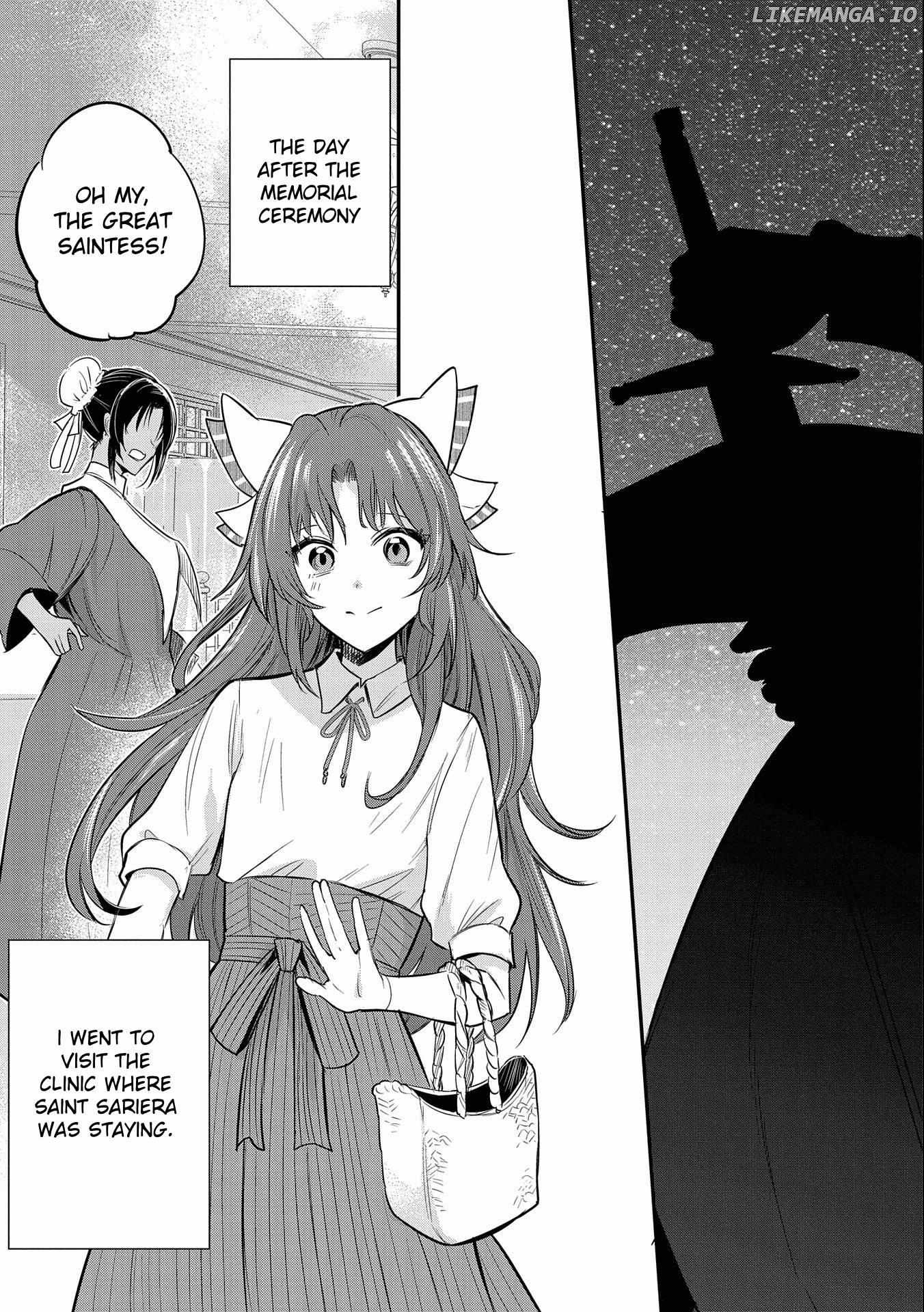 The Reincarnated Great Saint Hides That She's a Saint Chapter 37 - page 23