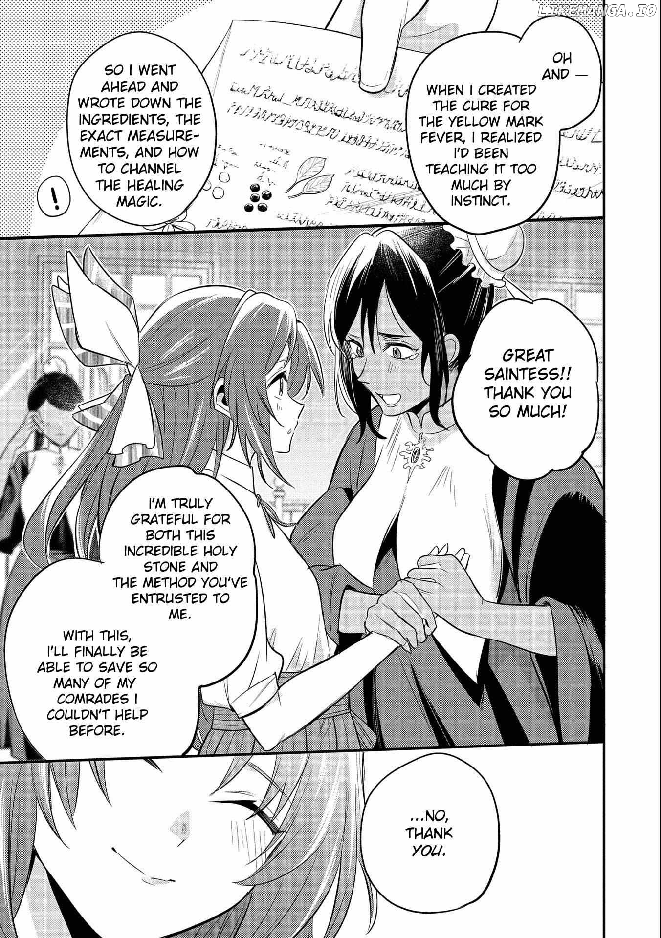 The Reincarnated Great Saint Hides That She's a Saint Chapter 37 - page 25