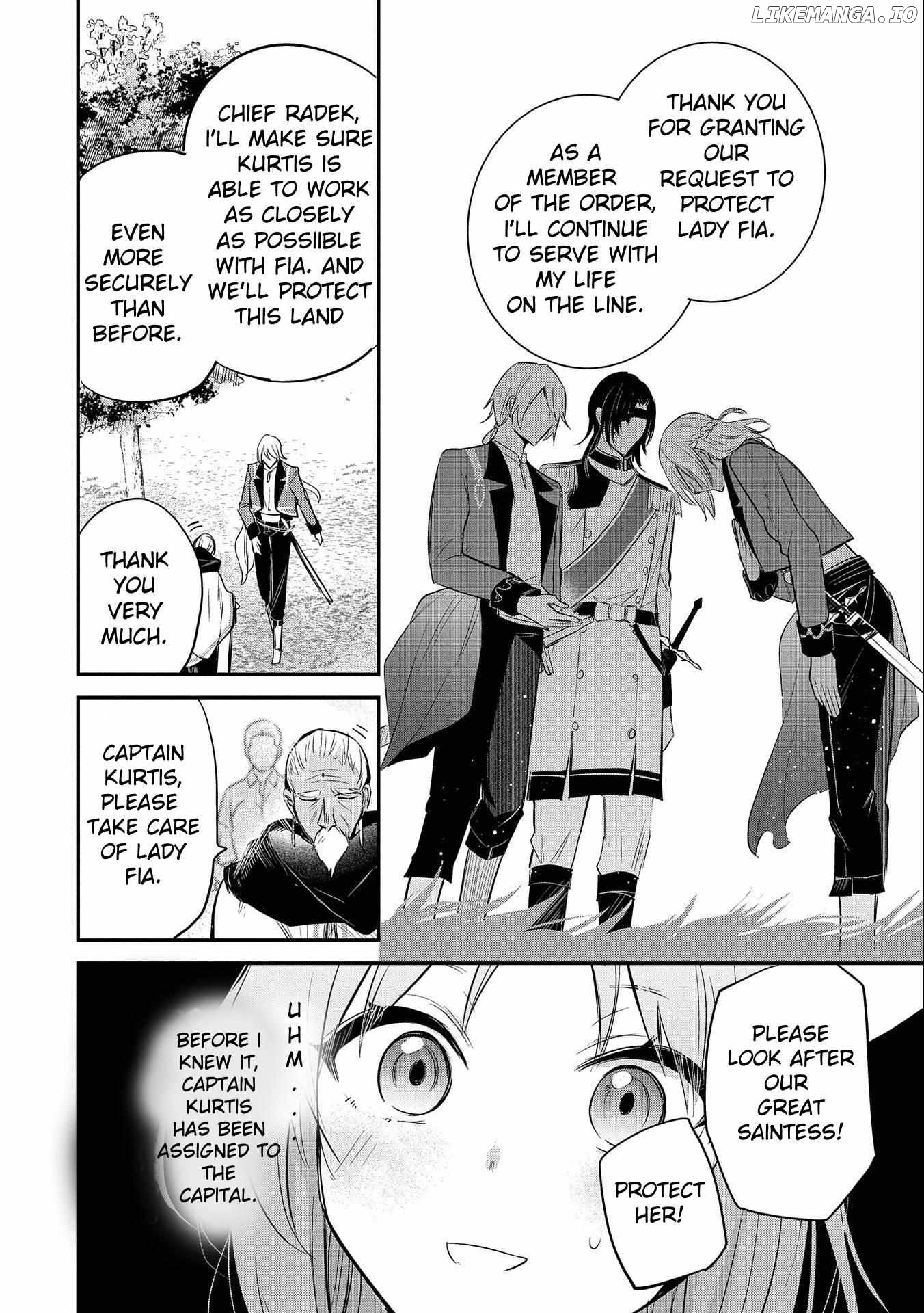 The Reincarnated Great Saint Hides That She's a Saint Chapter 37 - page 4