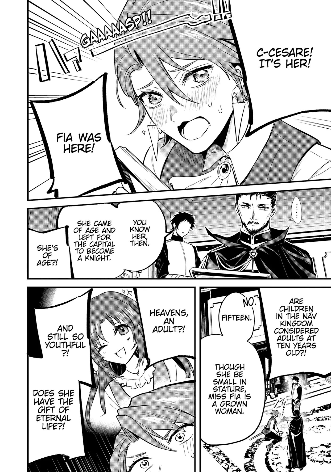 The Reincarnated Great Saint Hides That She's a Saint Chapter 39 - page 12