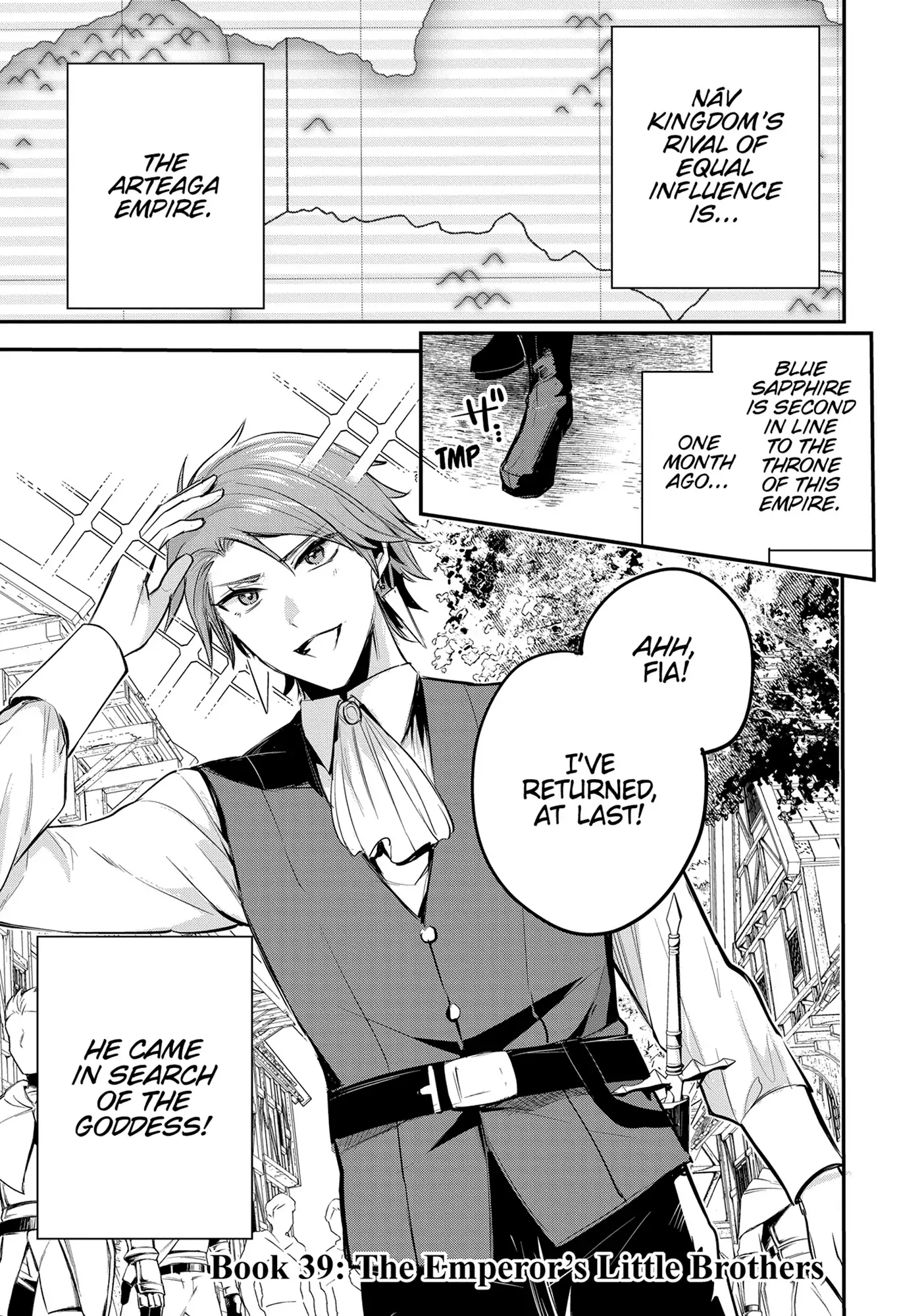 The Reincarnated Great Saint Hides That She's a Saint Chapter 39 - page 1