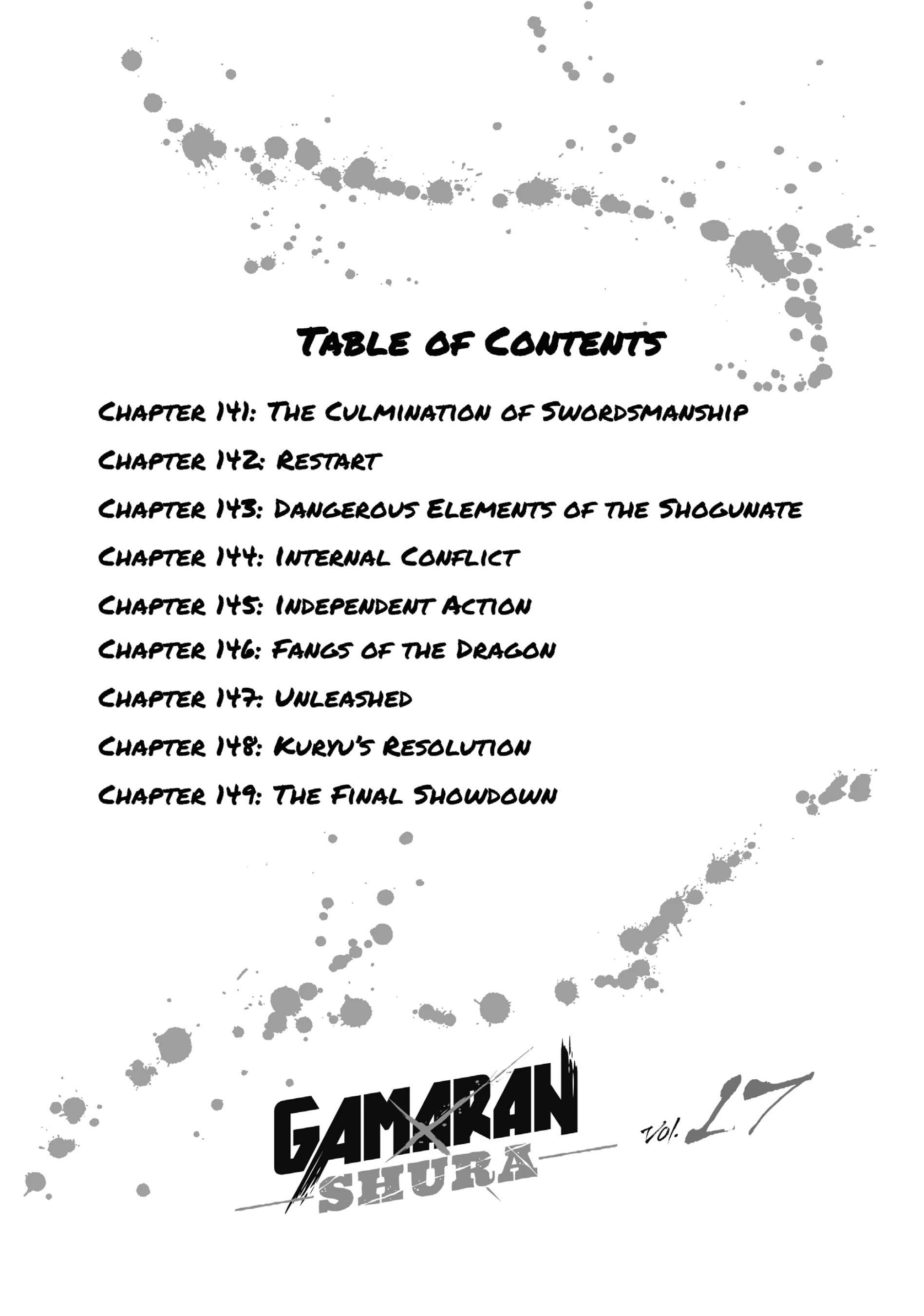 Gamaran: Shura Chapter 141 - page 3