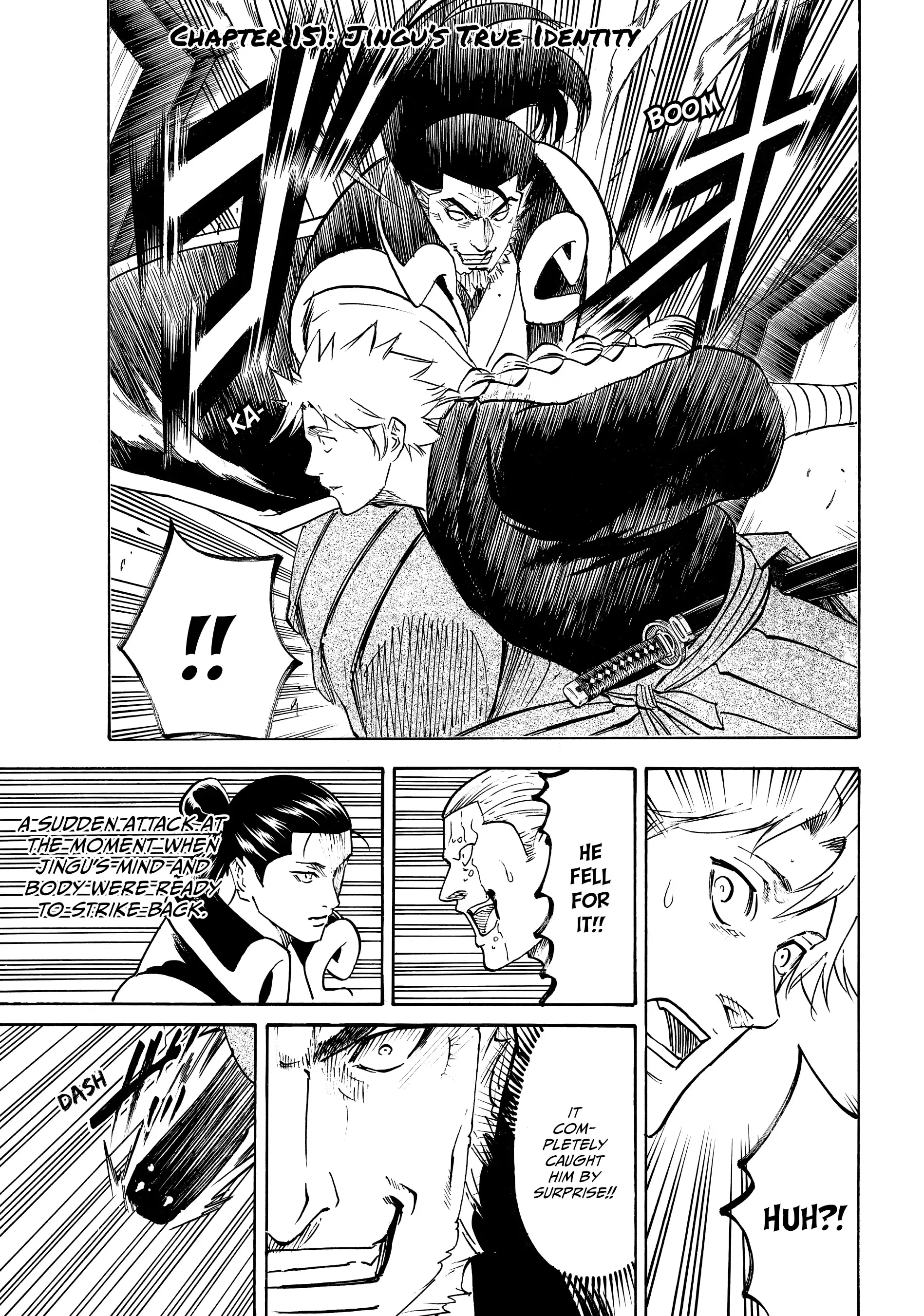 Gamaran: Shura Chapter 151 - page 1