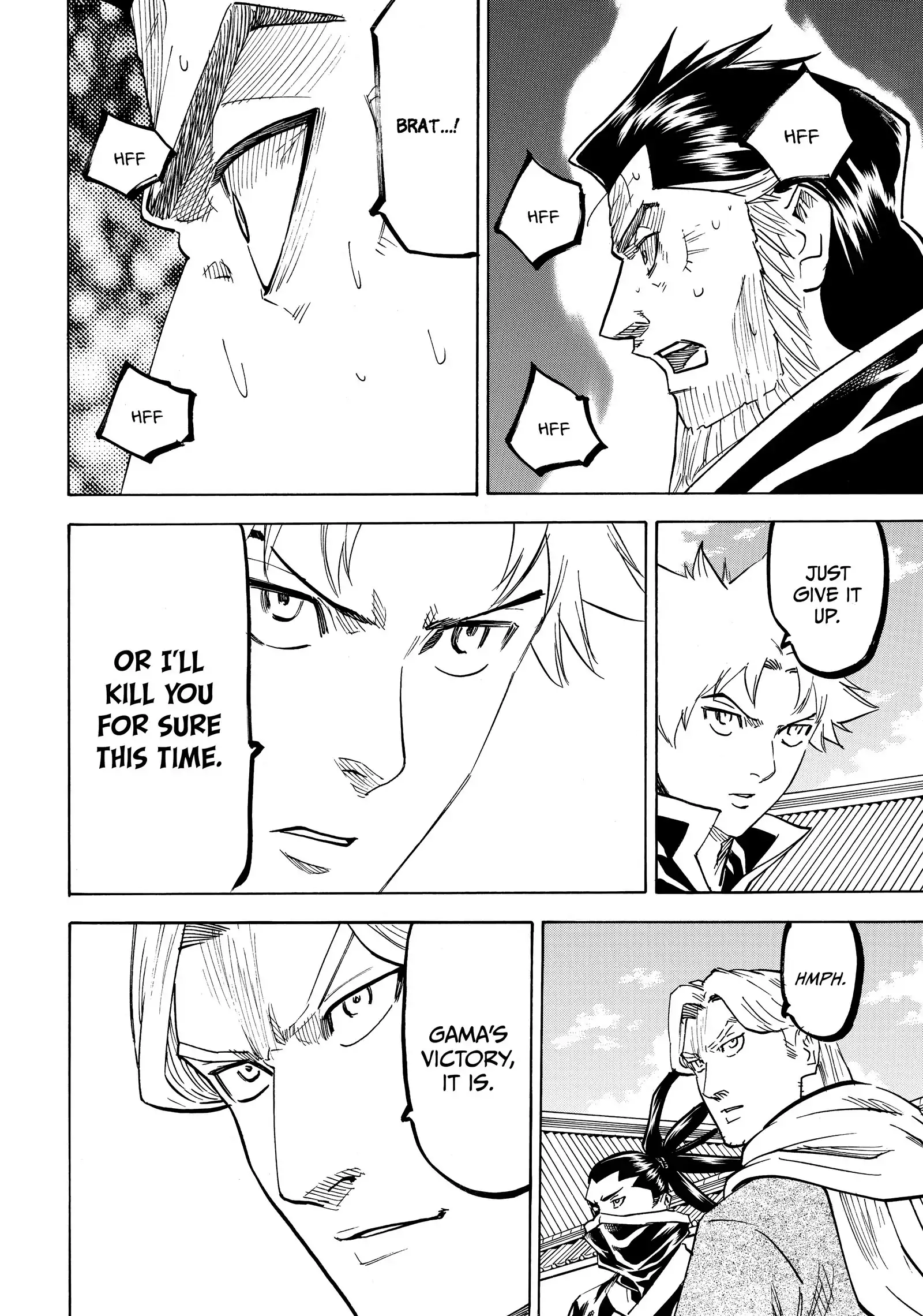 Gamaran: Shura Chapter 190 - page 8