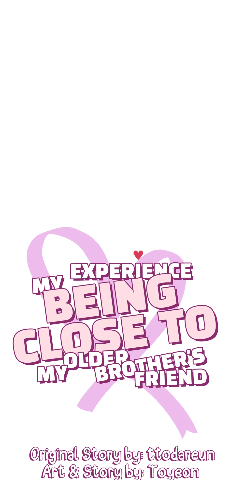 My Experience Being Close to My Older Brother's Friend Chapter 62 - page 1
